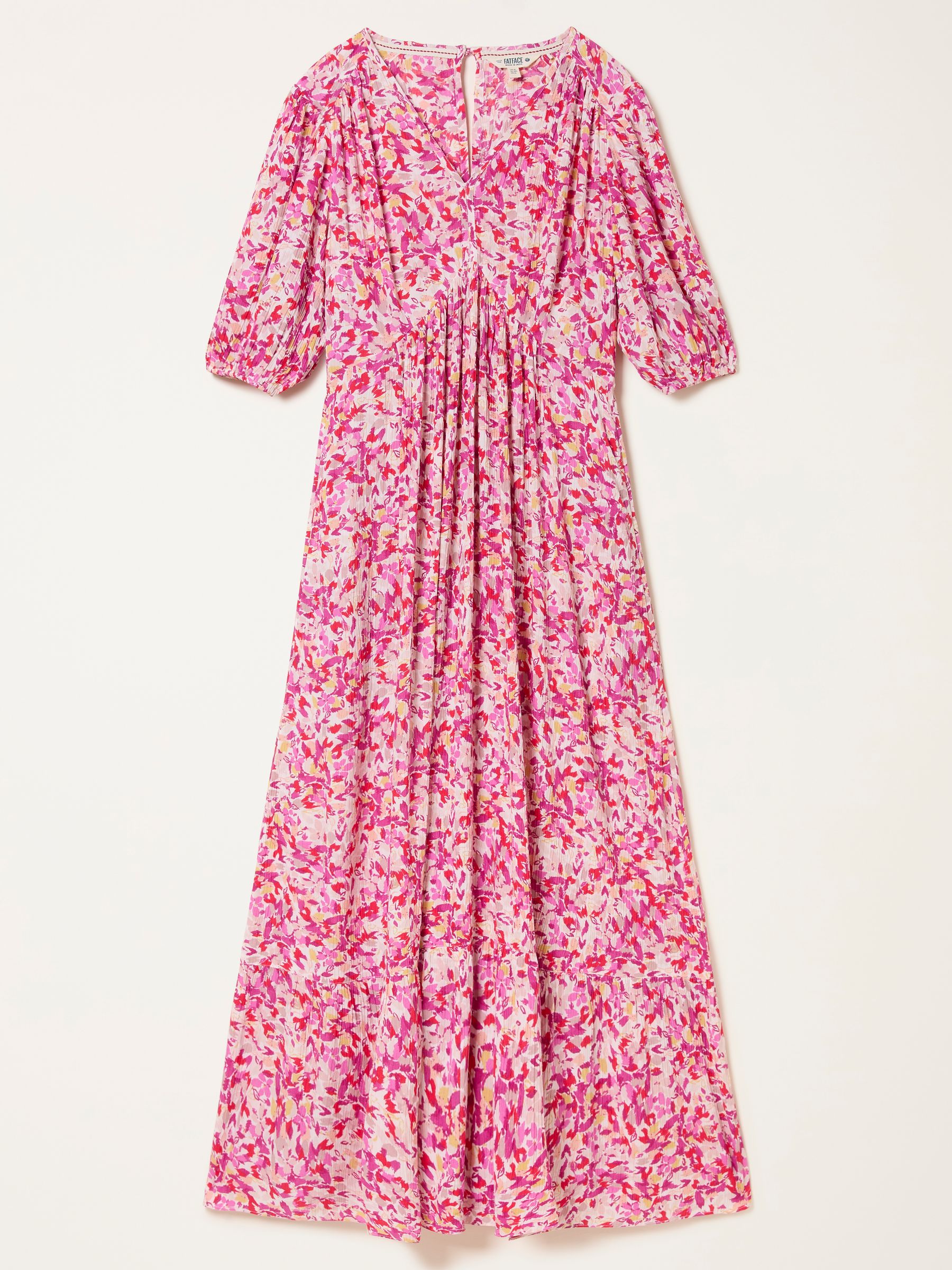 Multi Confetti Floral Petite Milly Midi Dress - Image 6 of 7