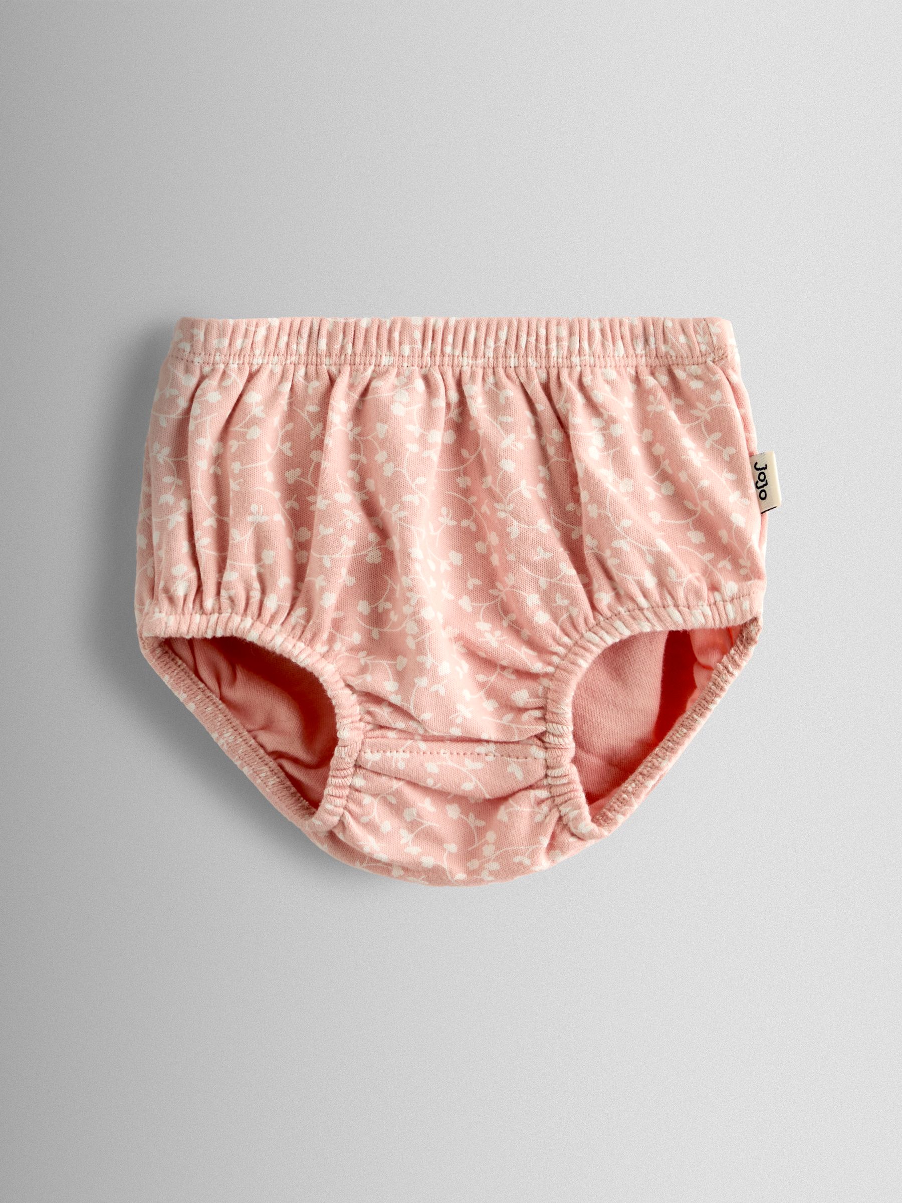 Pink Floral Dress, Knicker & Headband Set - Image 4 of 6