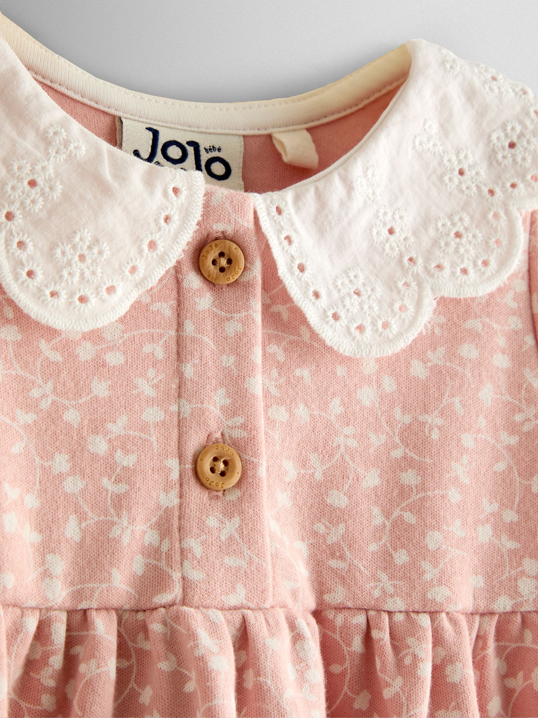 Pink Floral Dress, Knicker & Headband Set - Image 6 of 6