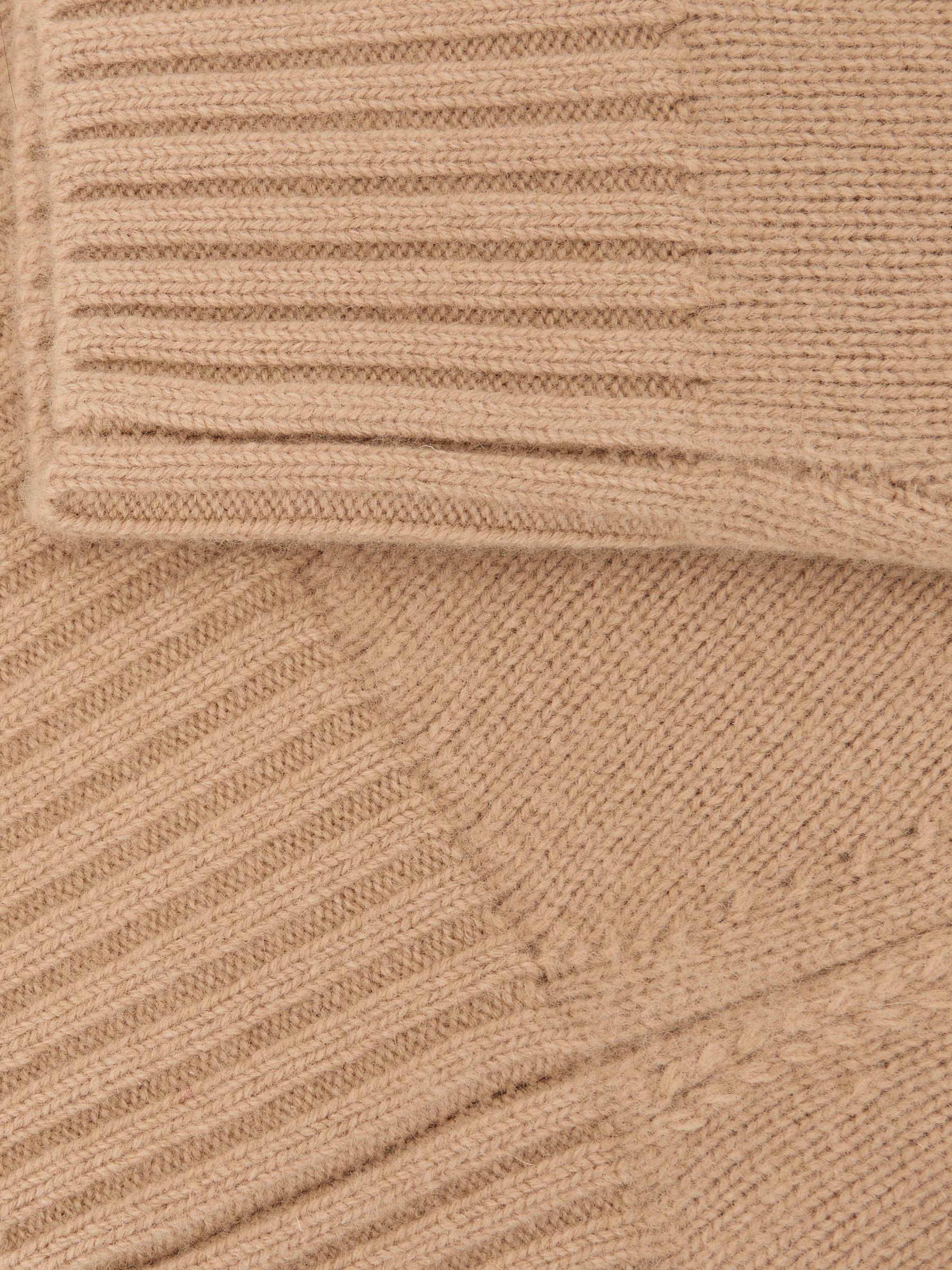 Wool-Cashmere Crew-Neck Jumper in Camel - image 3
