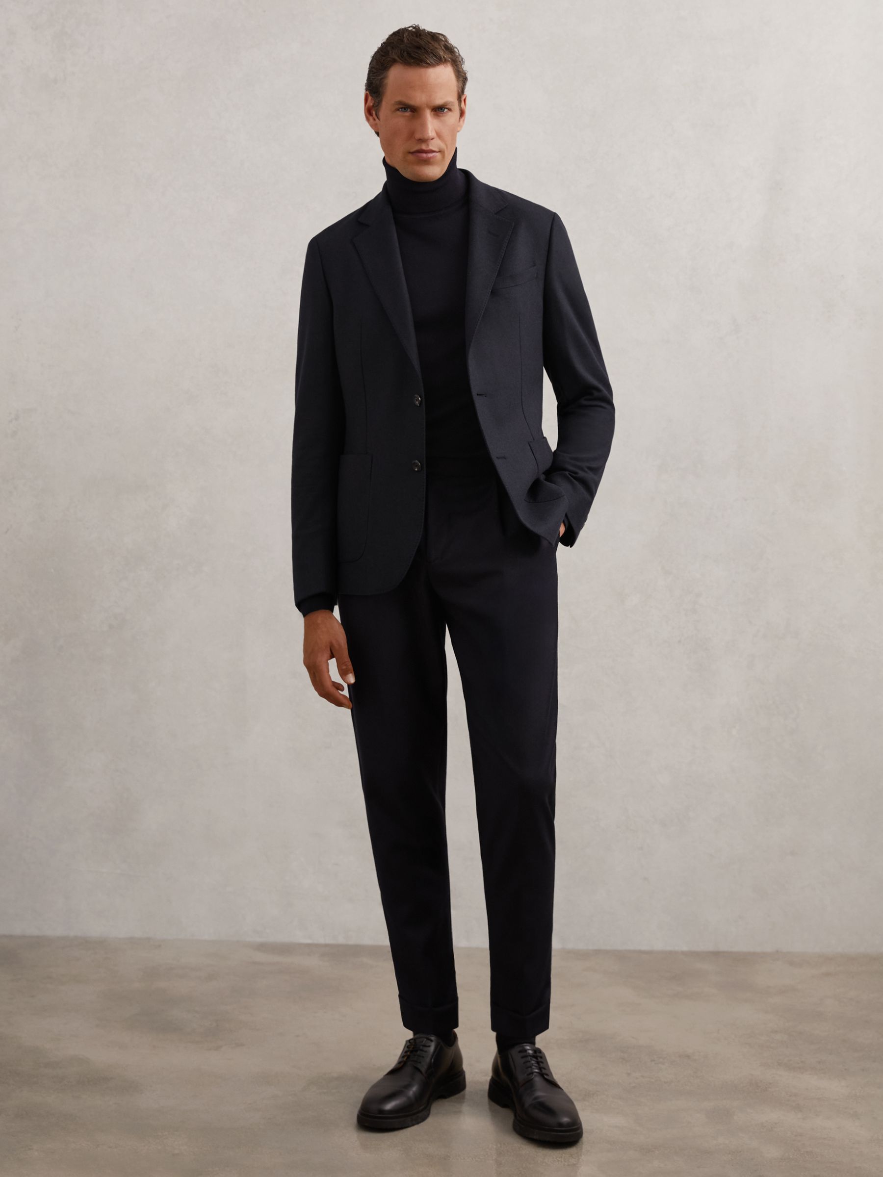Jacket in Navy - Image 6 of 8
