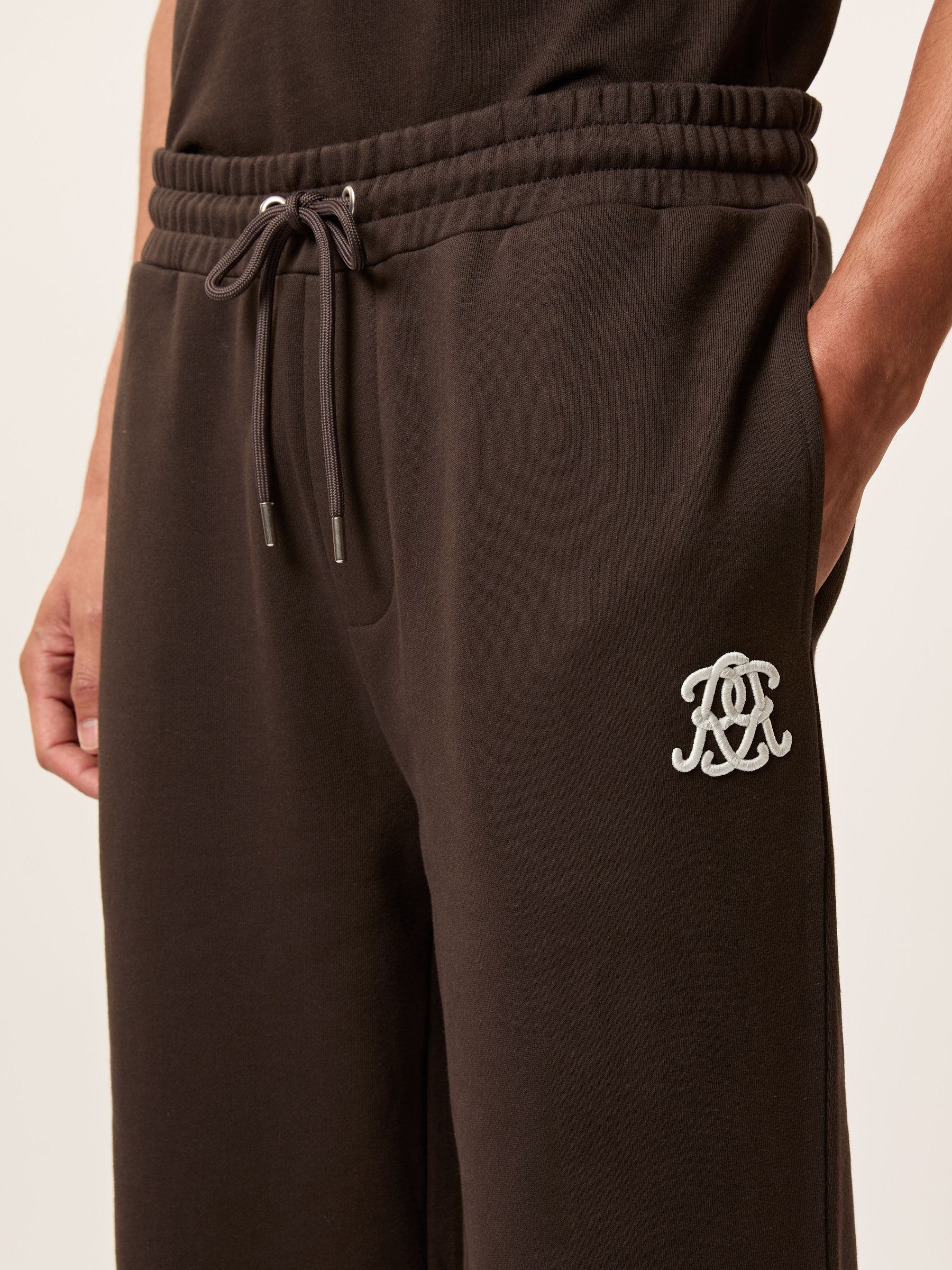 Joggers in Brown - Image 3 of 6