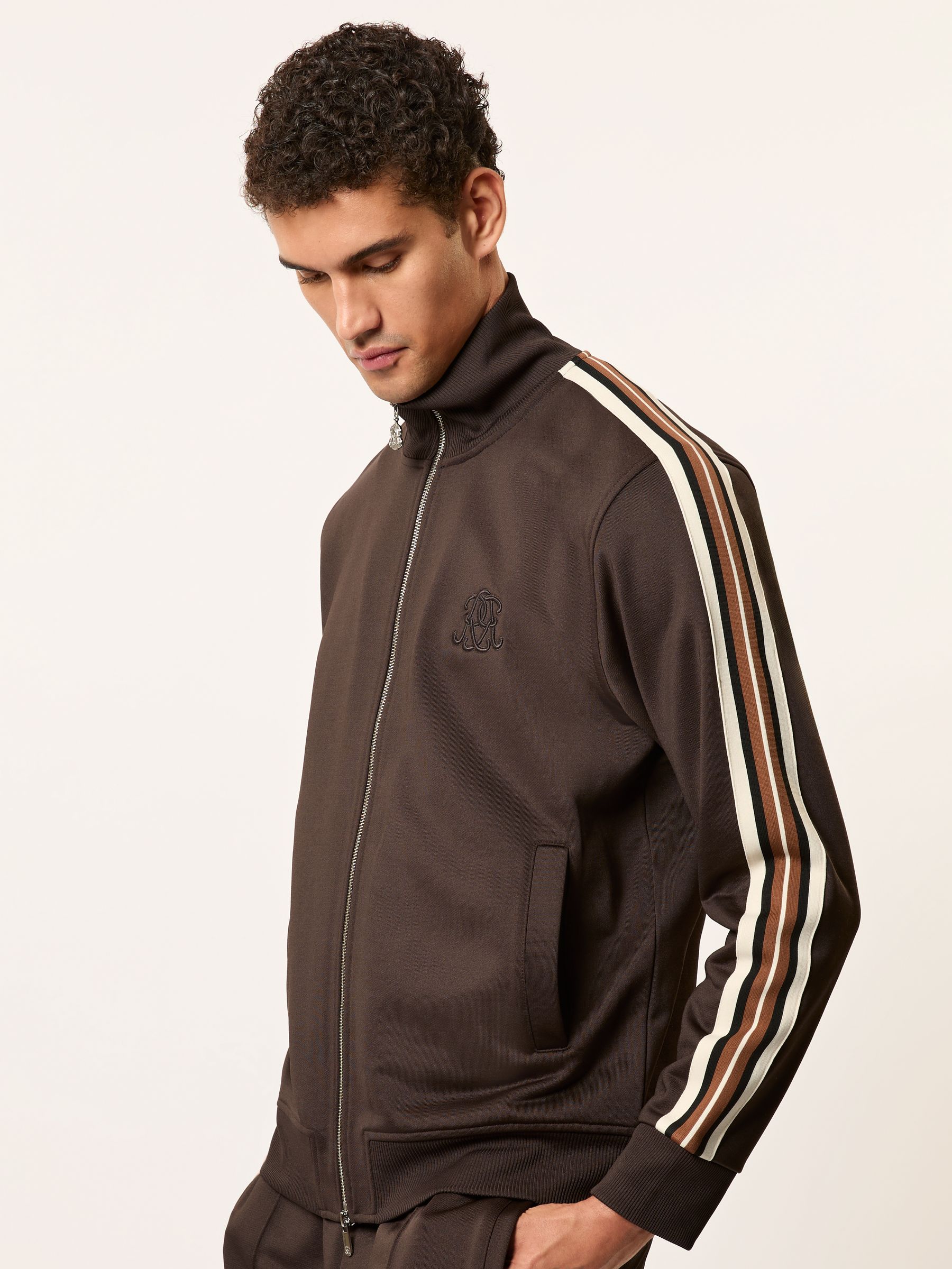 Sweat Top in Brown - Image 1 of 7