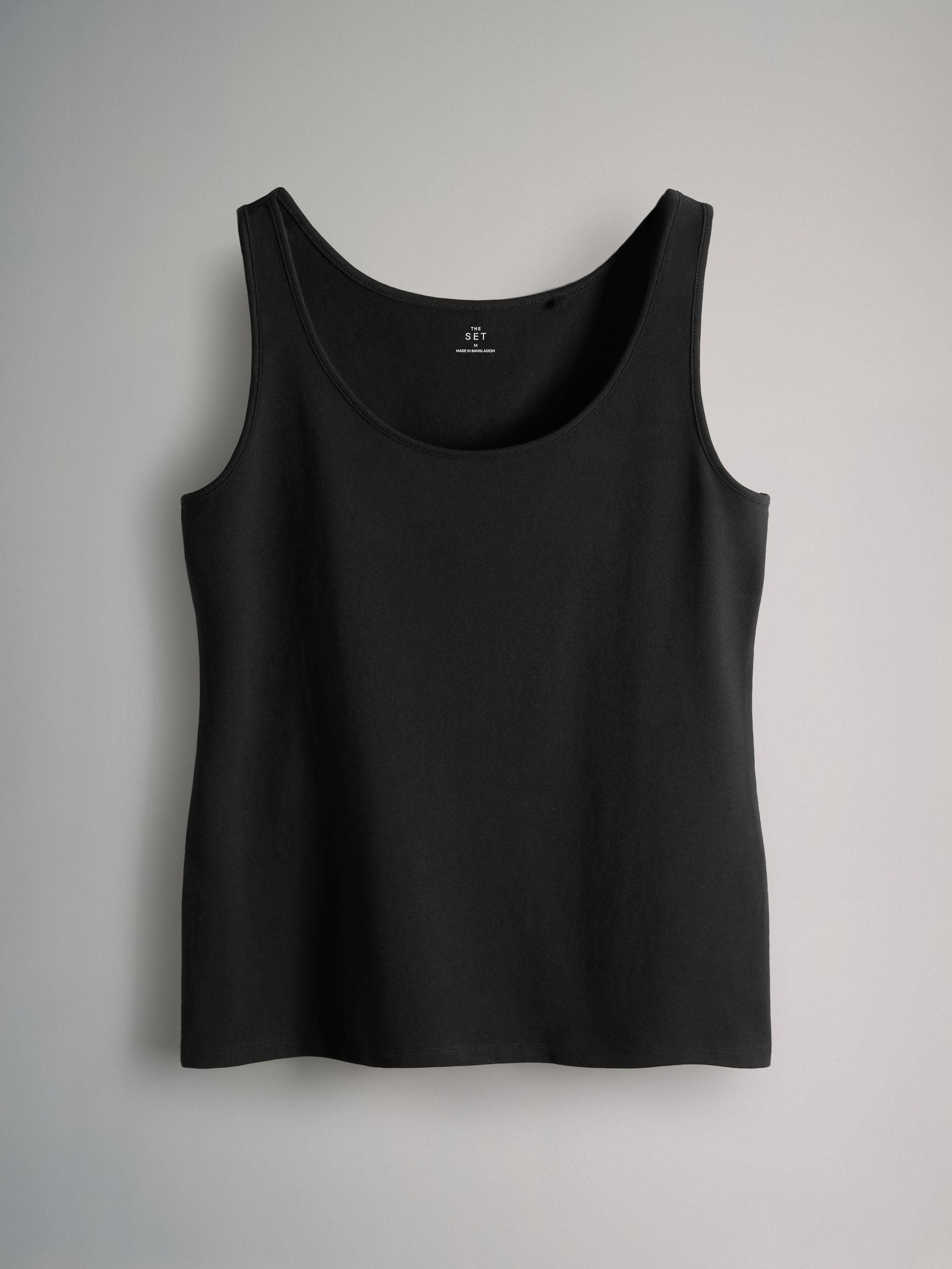 Chocolate Brown 7 Pack Scoop Neck Vests - Image 2 of 6