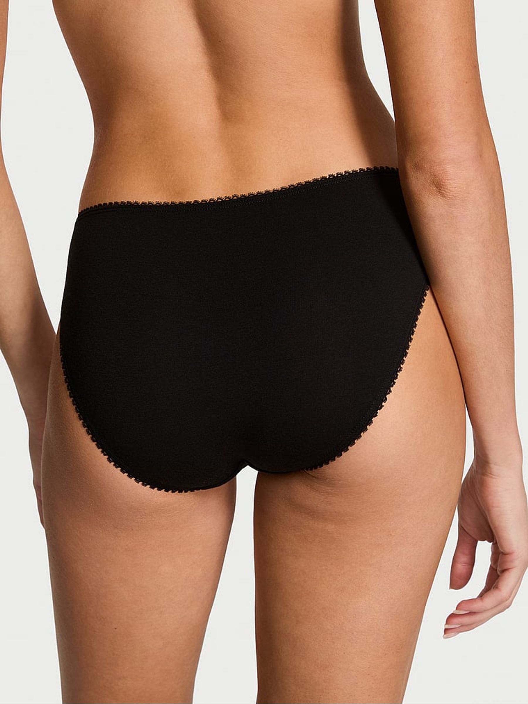 Black Bikini Sparkle Knickers - Image 2 of 2