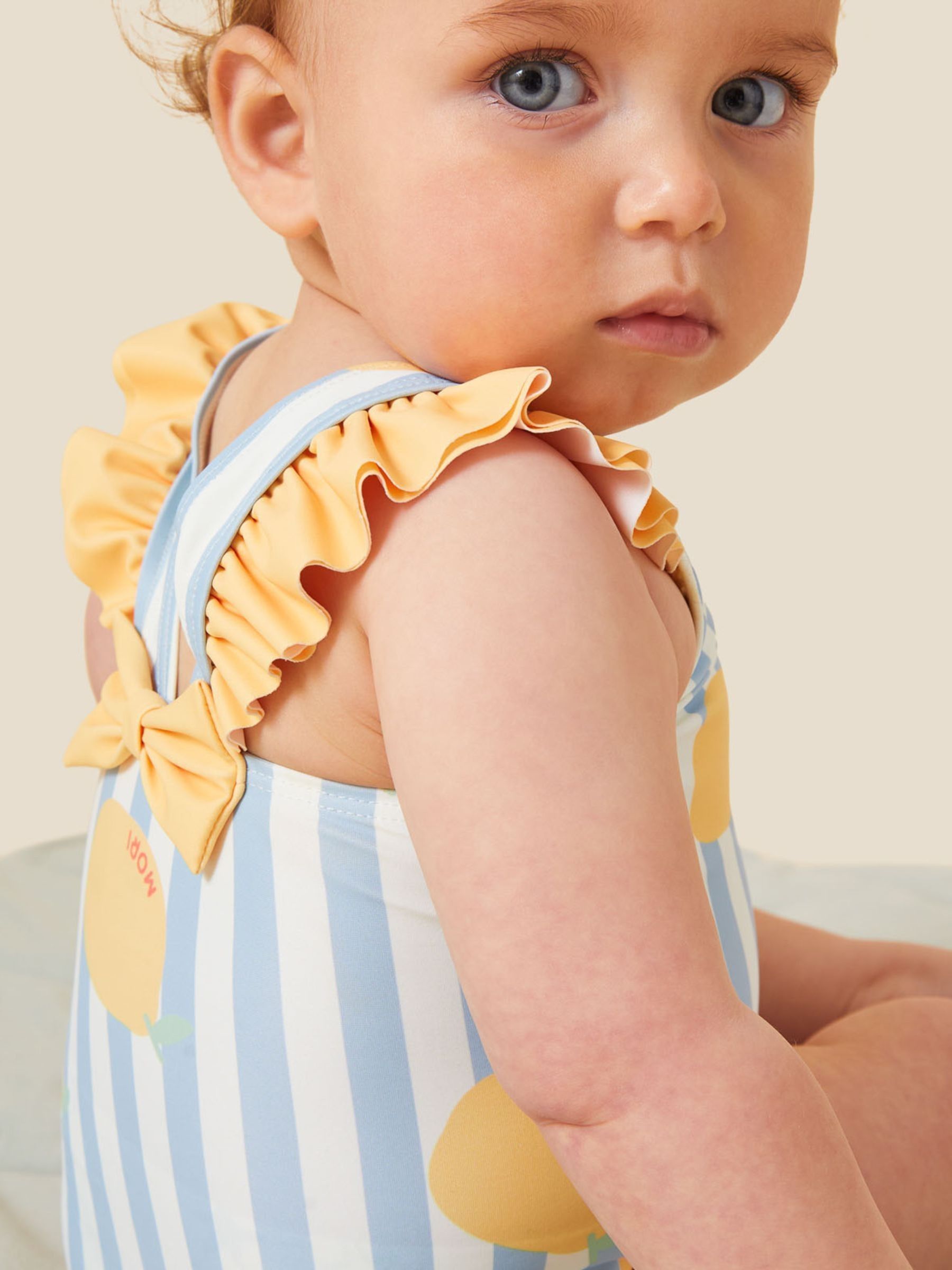 MORI Blue Stripe Swimsuit - Image 2 of 5