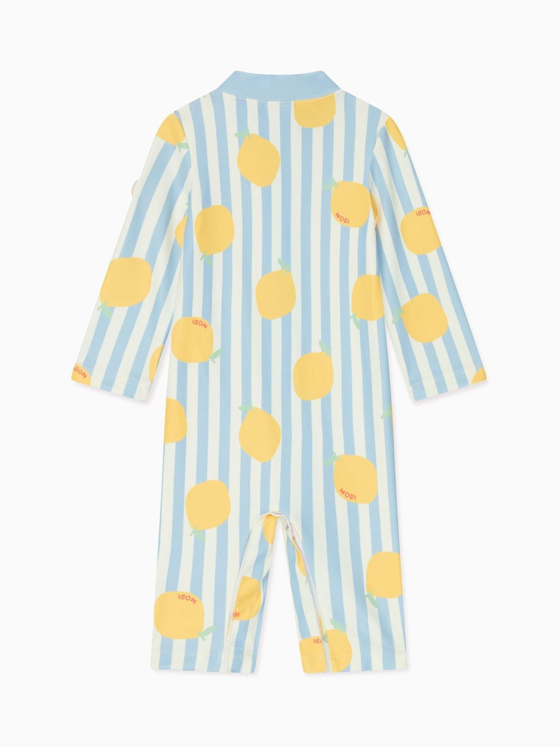 MORI Blue Stripe UPF 50 Swimsuit - Image 5 of 6