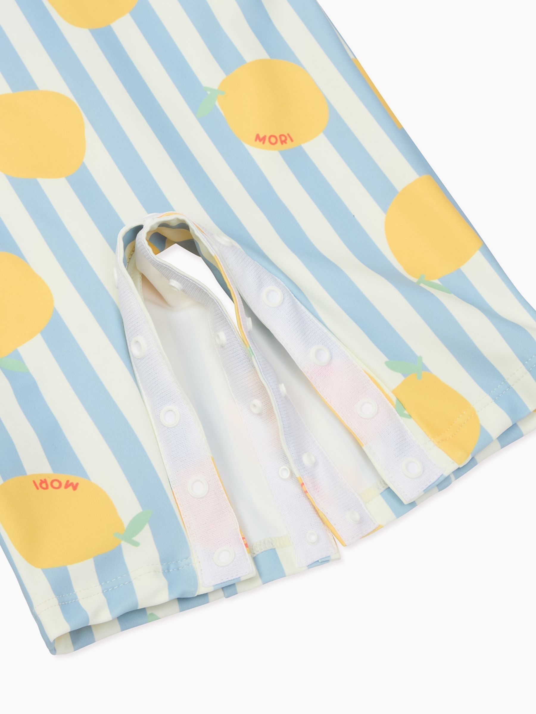 MORI Blue Stripe UPF 50 Swimsuit - Image 6 of 6