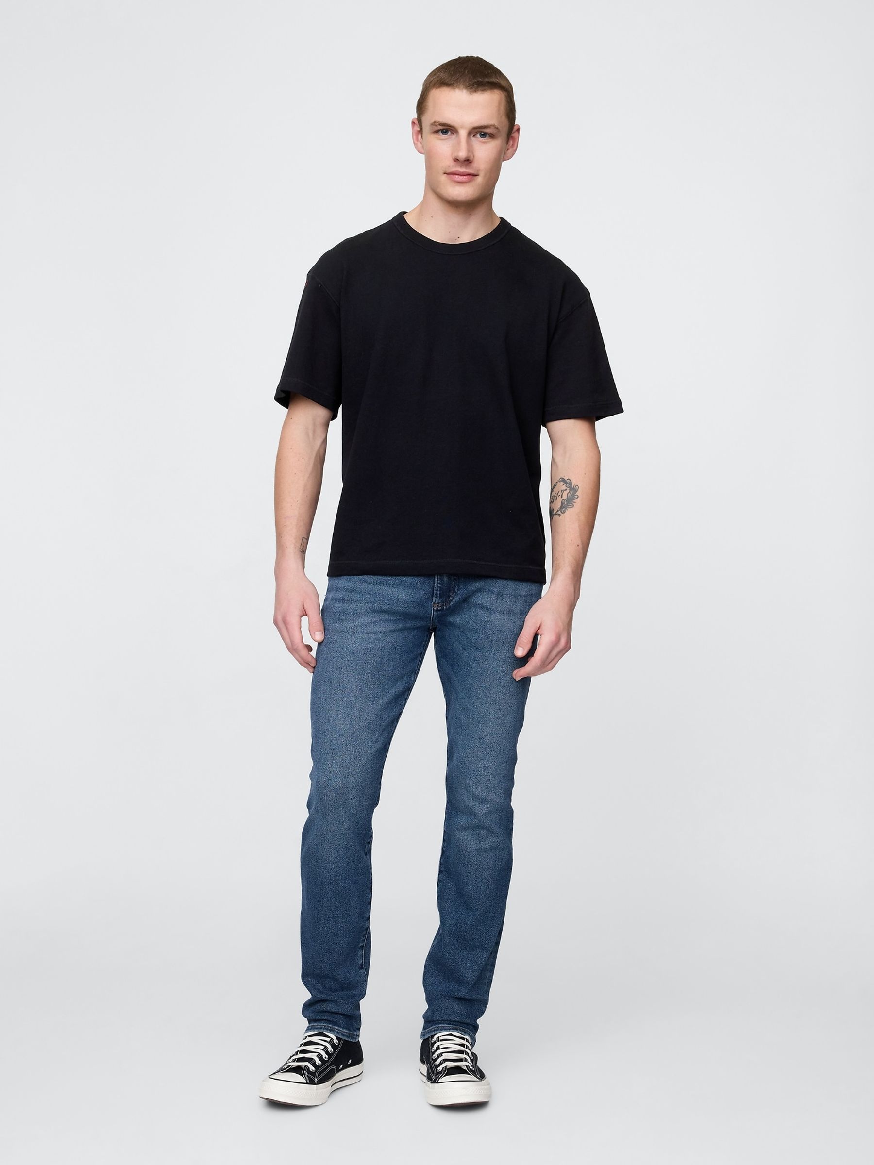 Dark Blue Skinny Jeans - Image 4 of 6