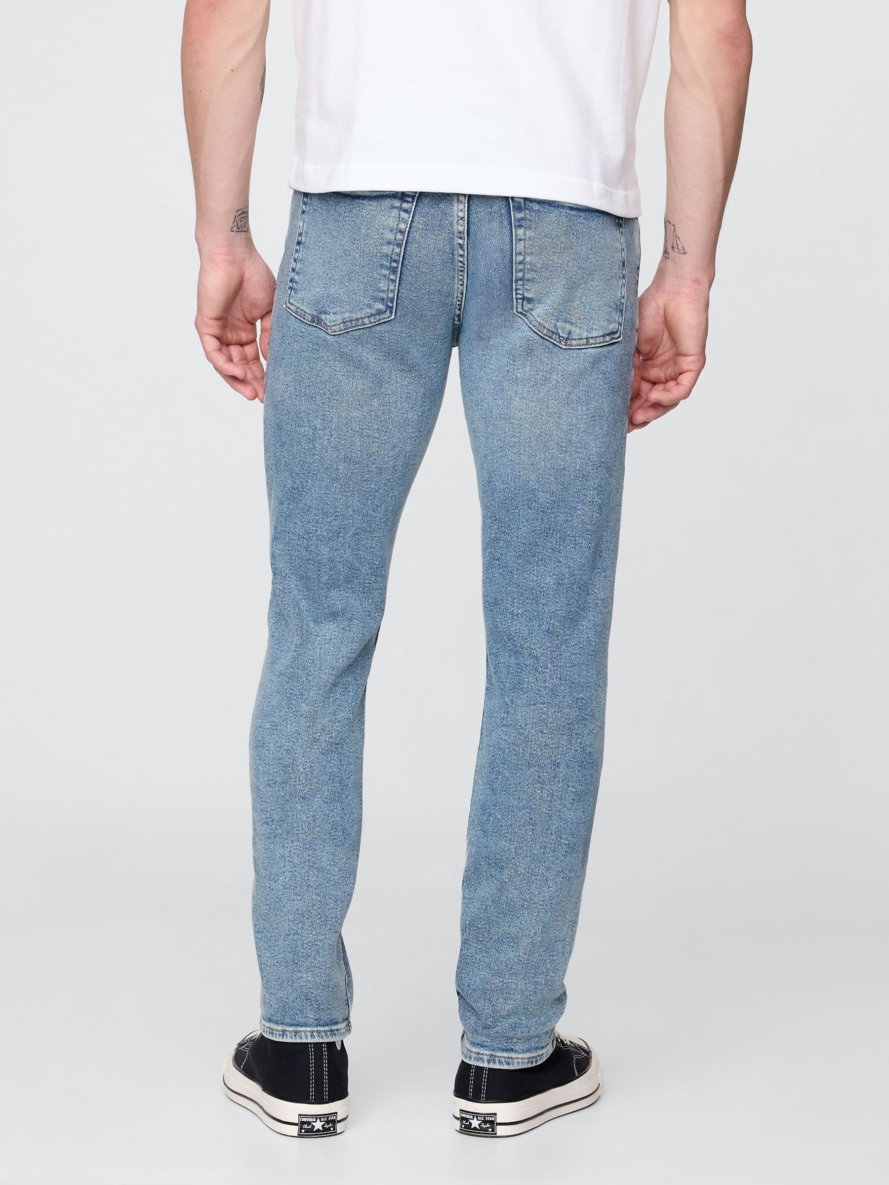 Light Wash Blue Skinny Jeans - Image 2 of 6