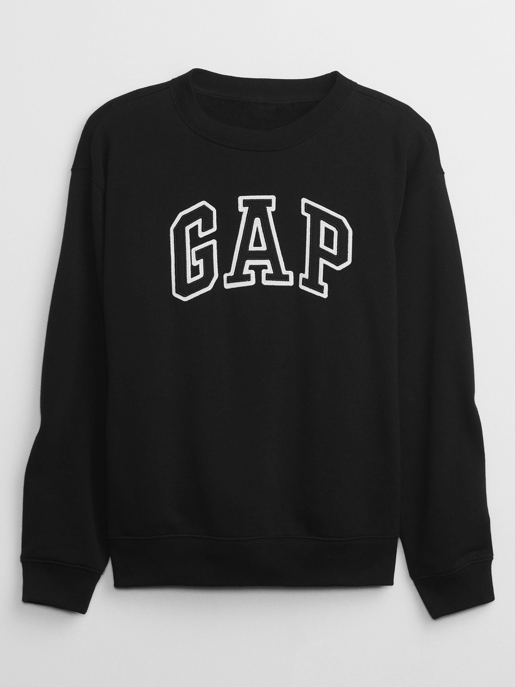 Black Logo Fleece Jumper - Image 5 of 5
