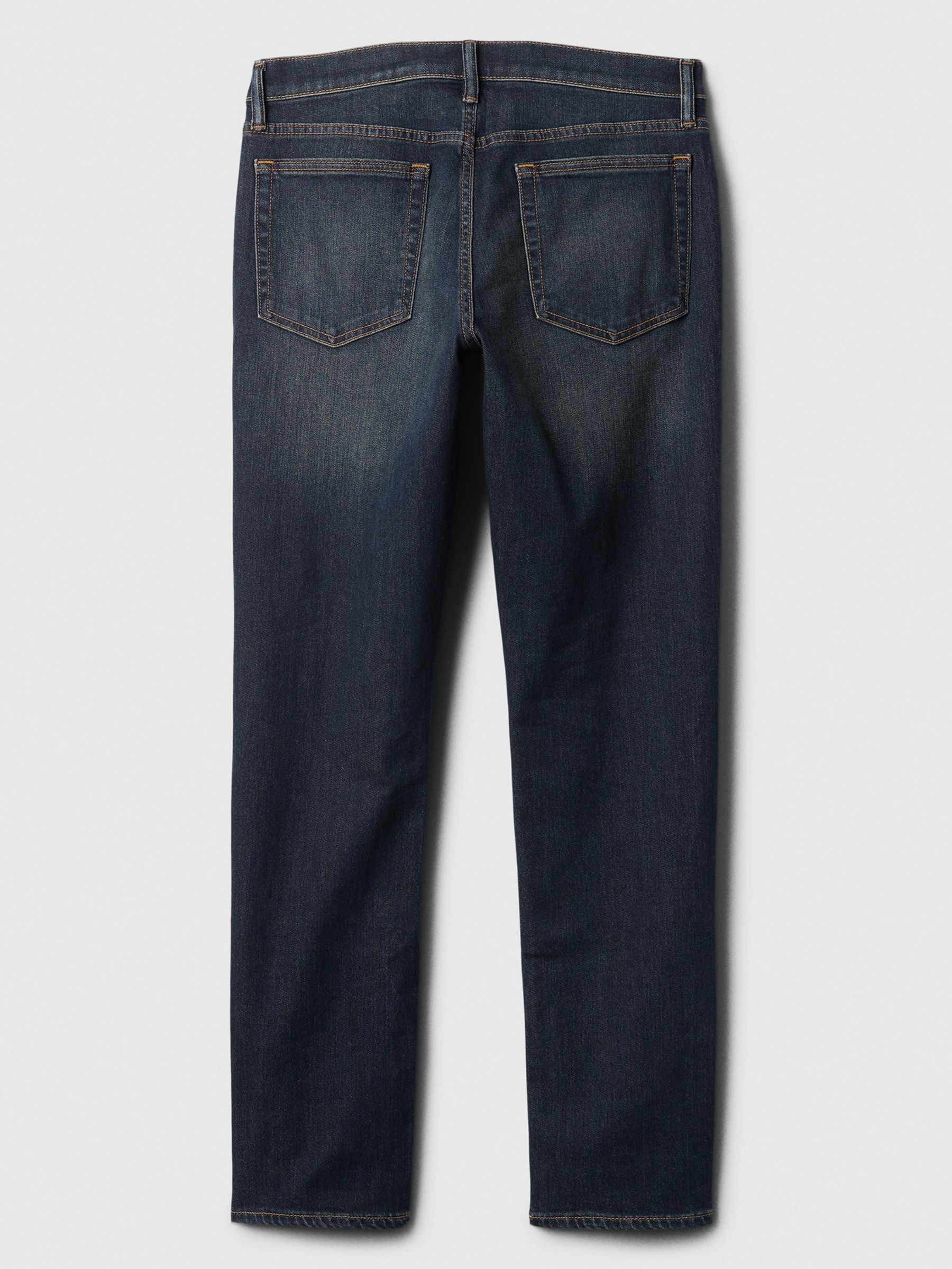 Dark Wash Blue Slim Soft Wear Jeans - Image 8 of 9
