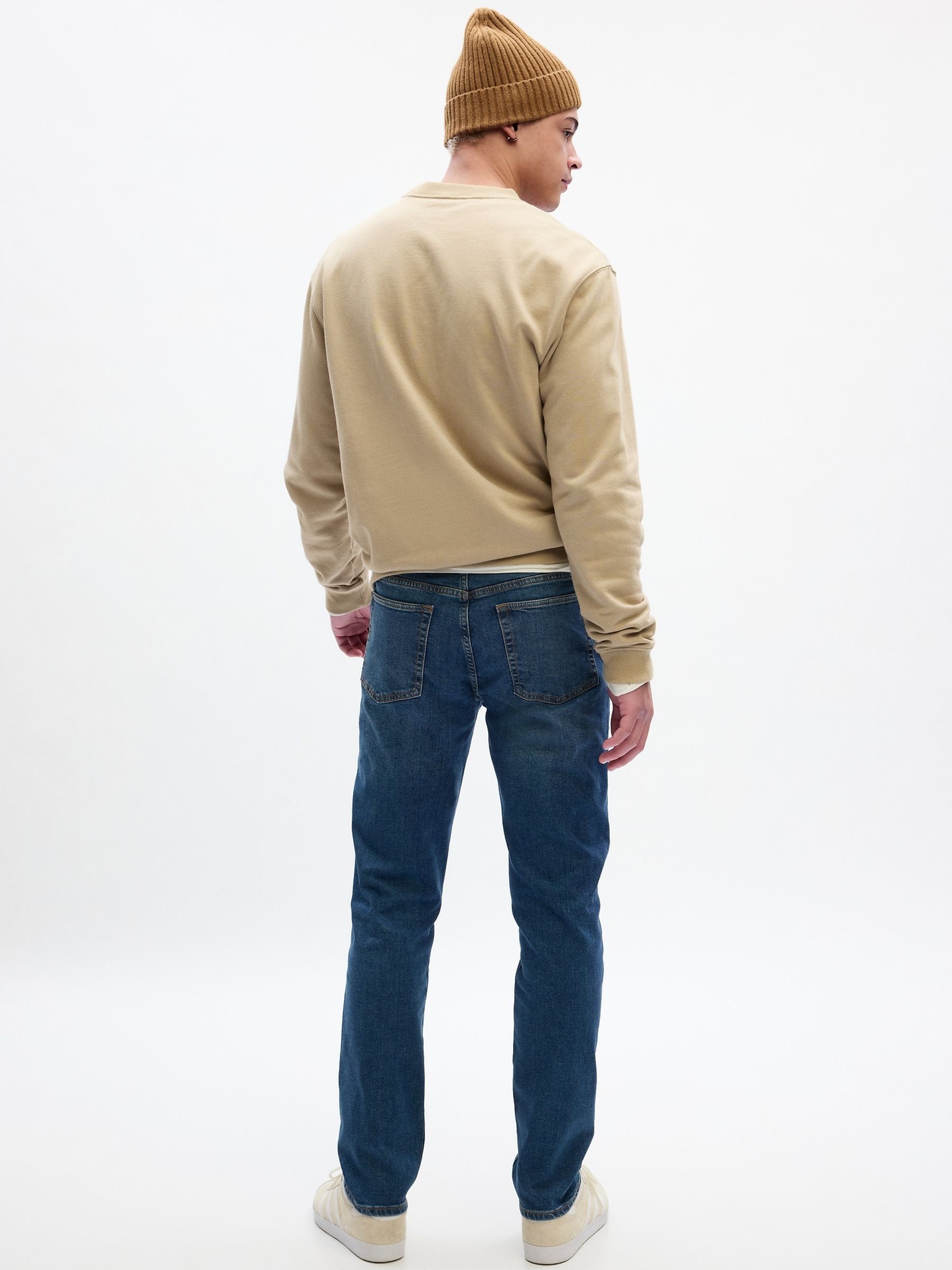 Dark Blue Slim Jeans - Image 5 of 9