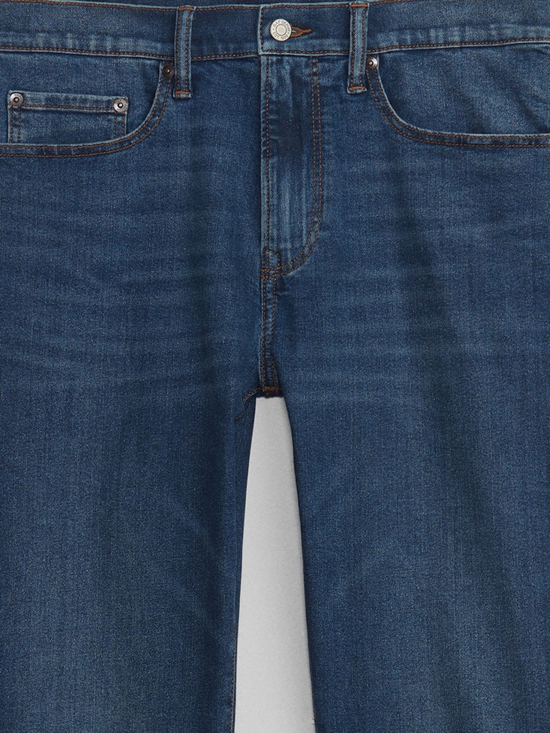 Dark Blue Slim Jeans - Image 9 of 9