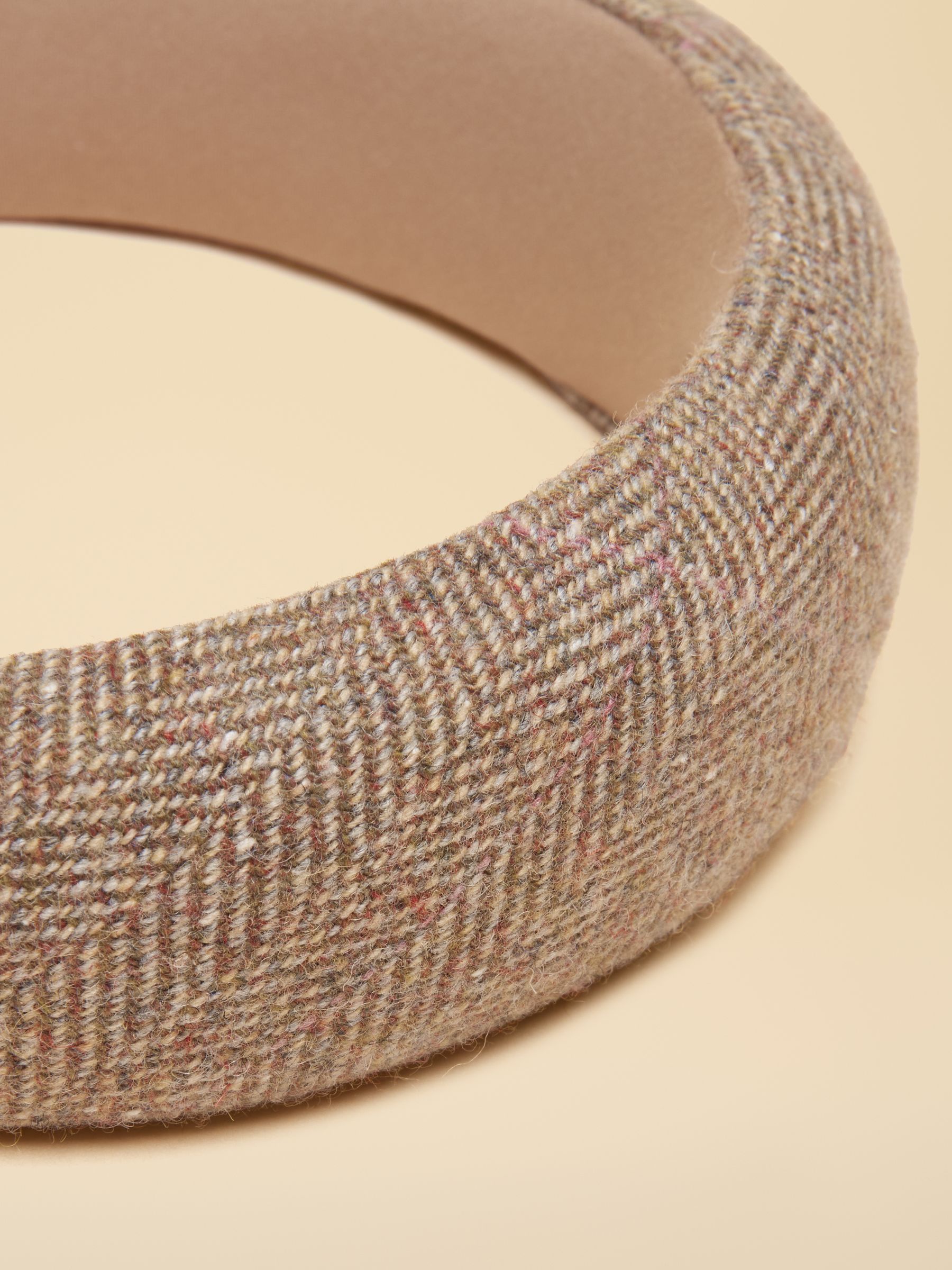 Tessie Neutral Tweed Headband - Image 6 of 6