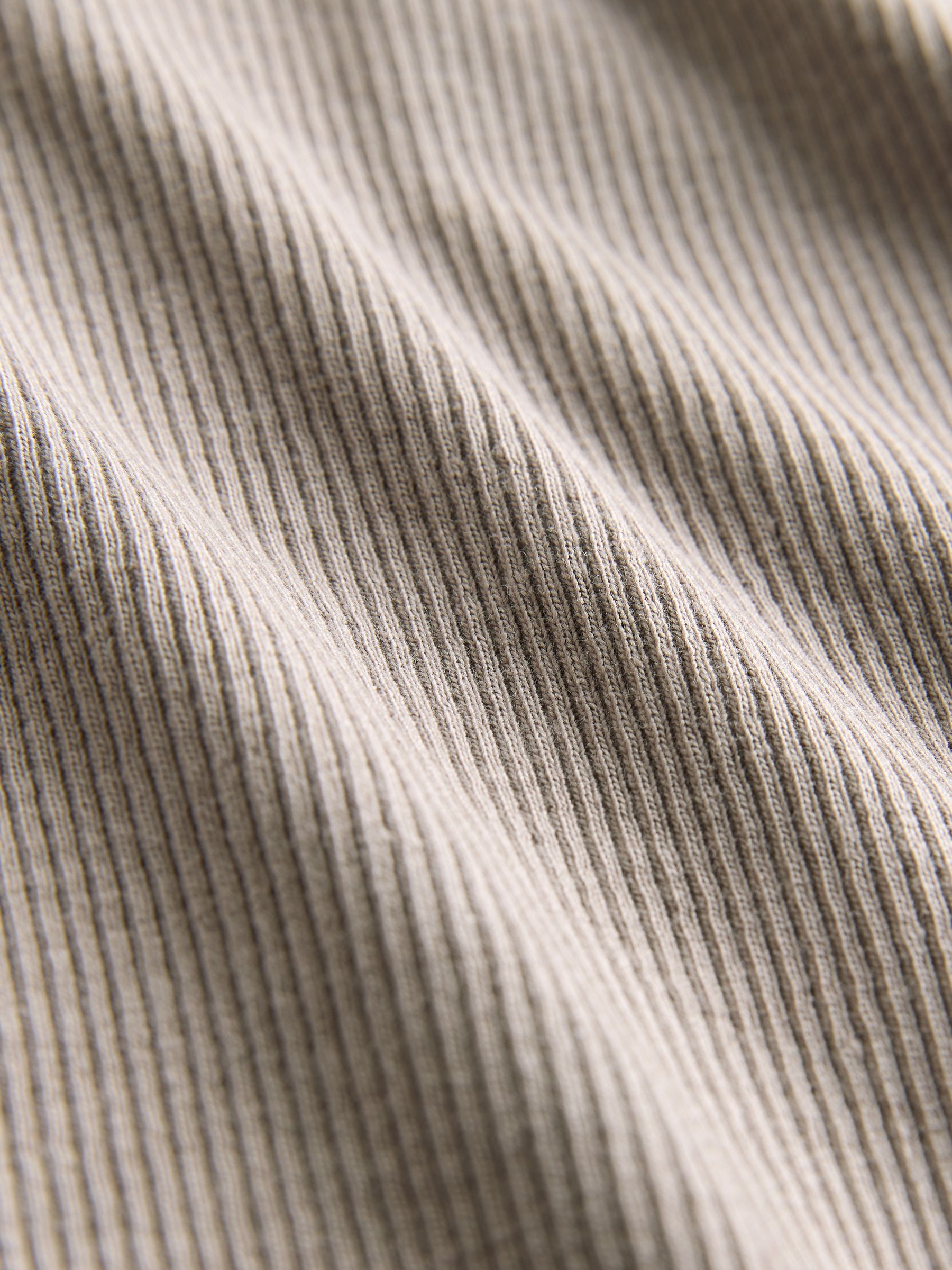 3 Pack Long Sleeve Ribbed Polo Shirts - Image 6 of 6