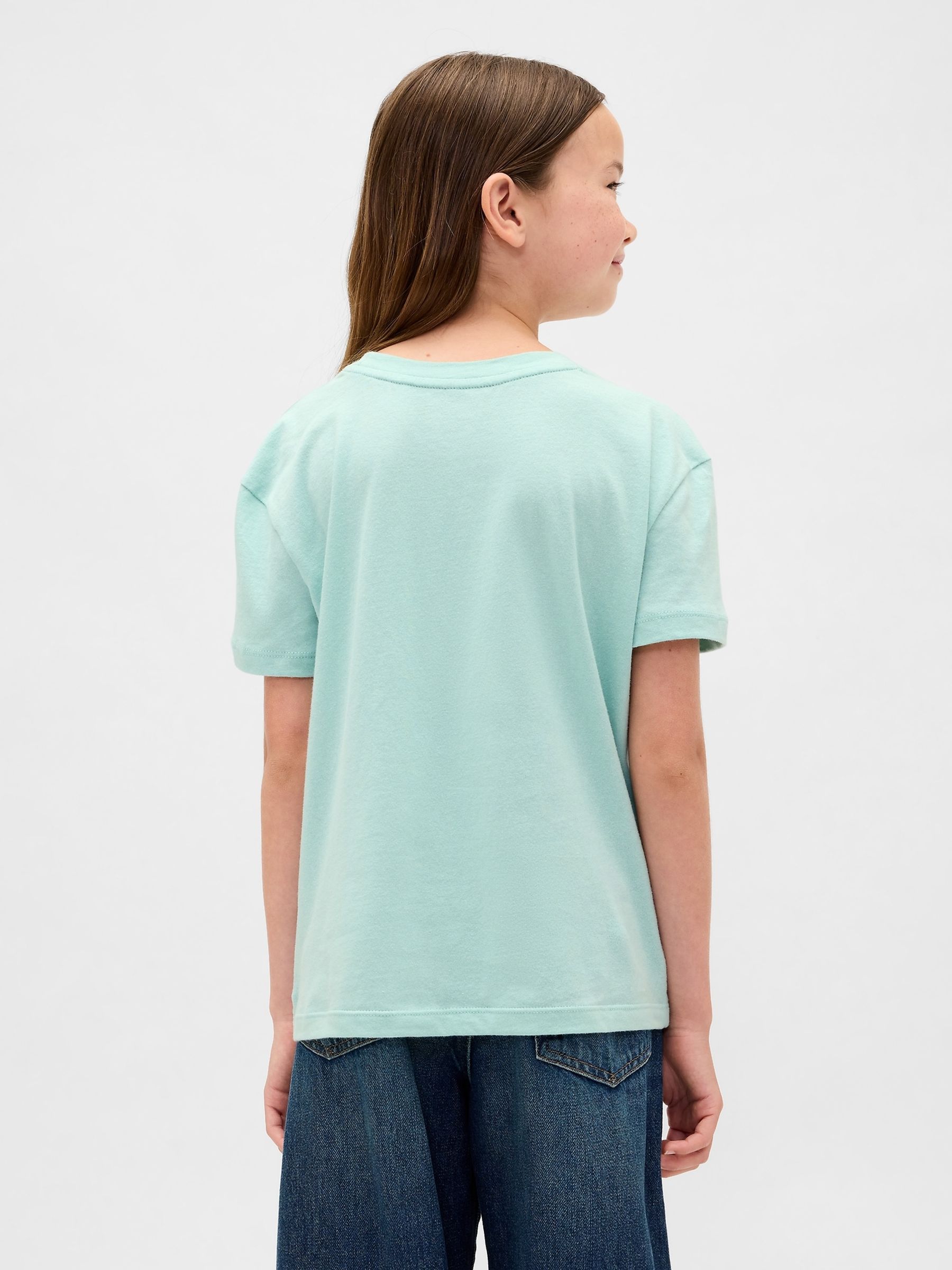 Green Graphic T-Shirt (4-13yrs) - Image 2 of 4
