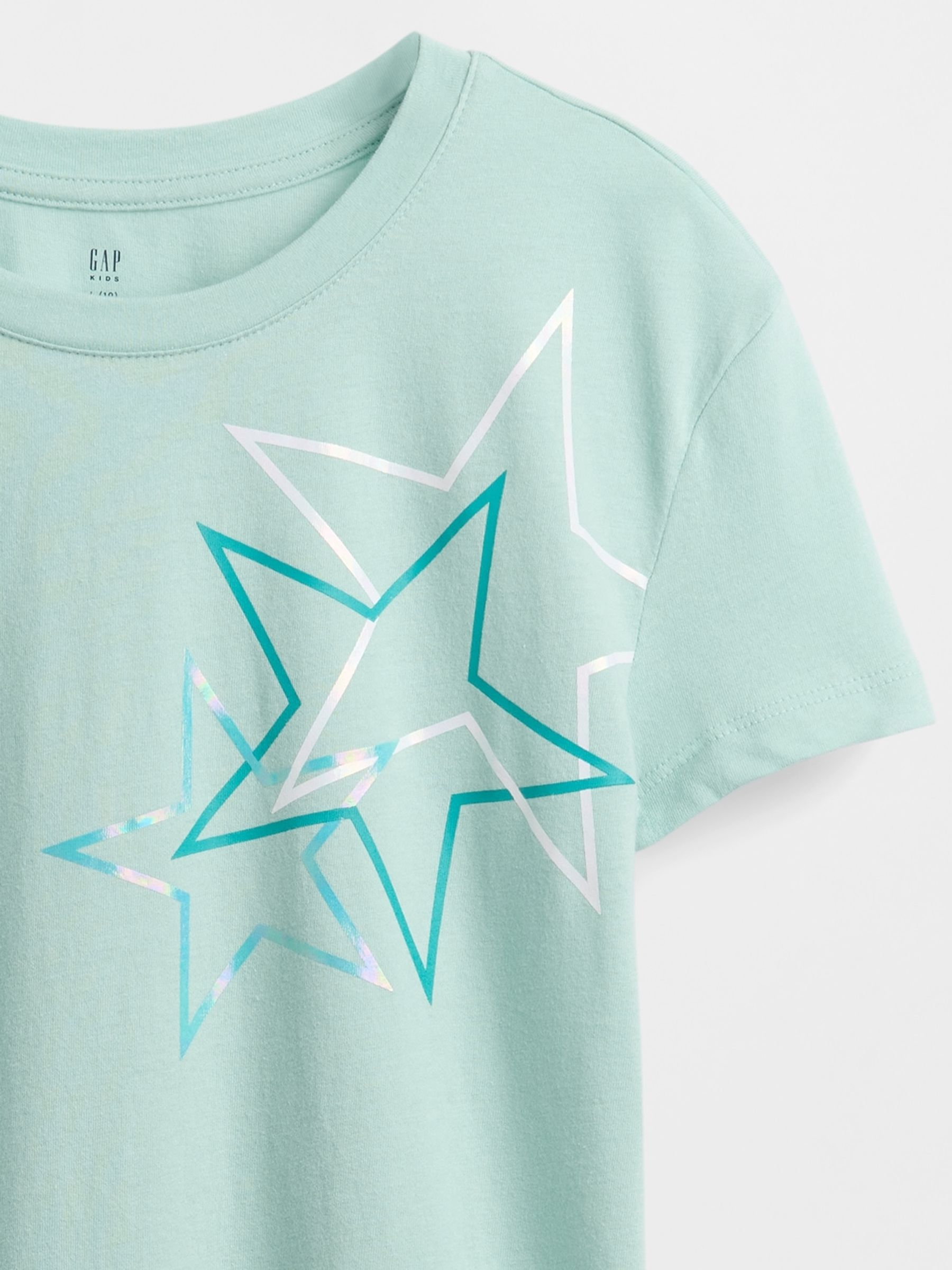 Green Graphic T-Shirt (4-13yrs) - Image 4 of 4