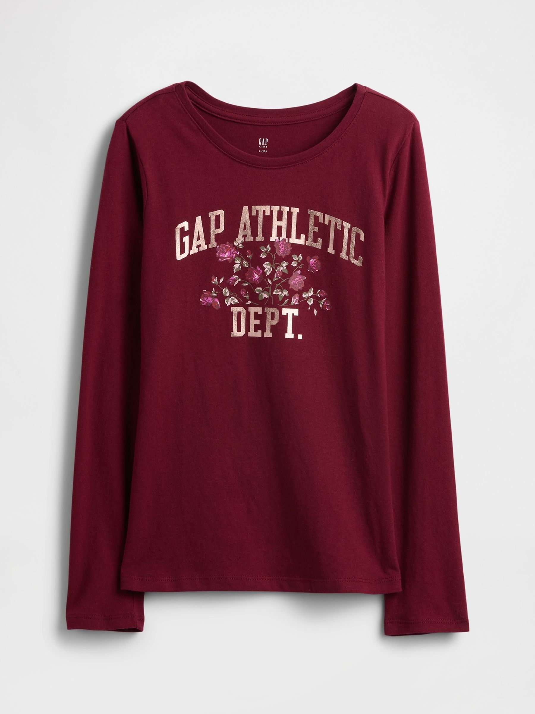 Burgundy Red Graphic T-Shirt (4-13yrs) - Image 1 of 2