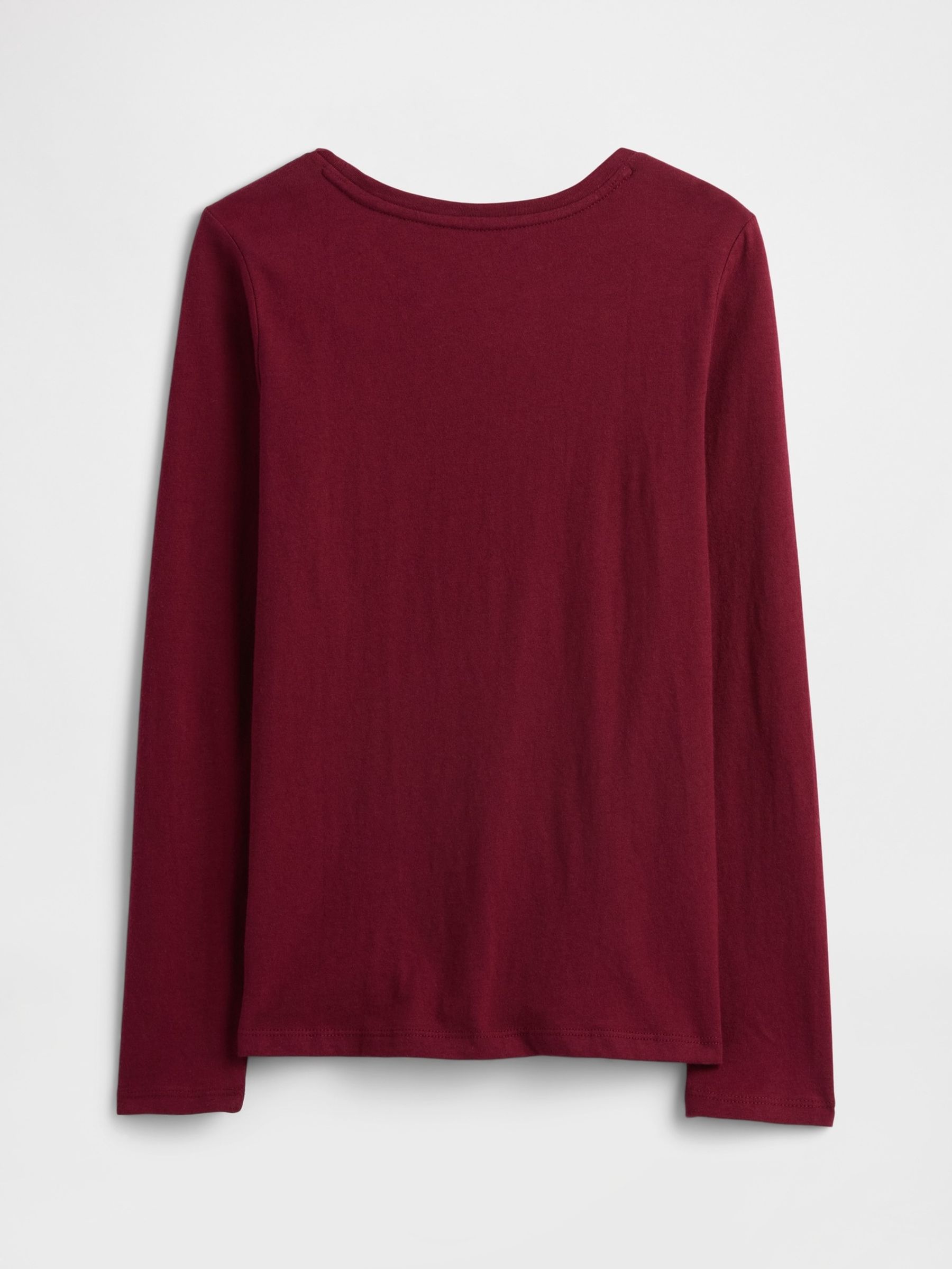 Burgundy Red Graphic T-Shirt (4-13yrs) - Image 2 of 2