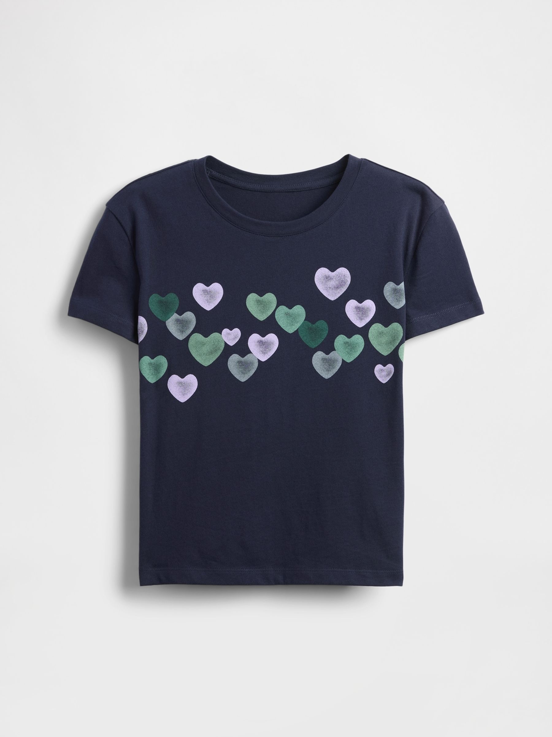 Navy Graphic Crew Neck Short Sleeve T-Shirt (4-13yrs) - Image 3 of 4
