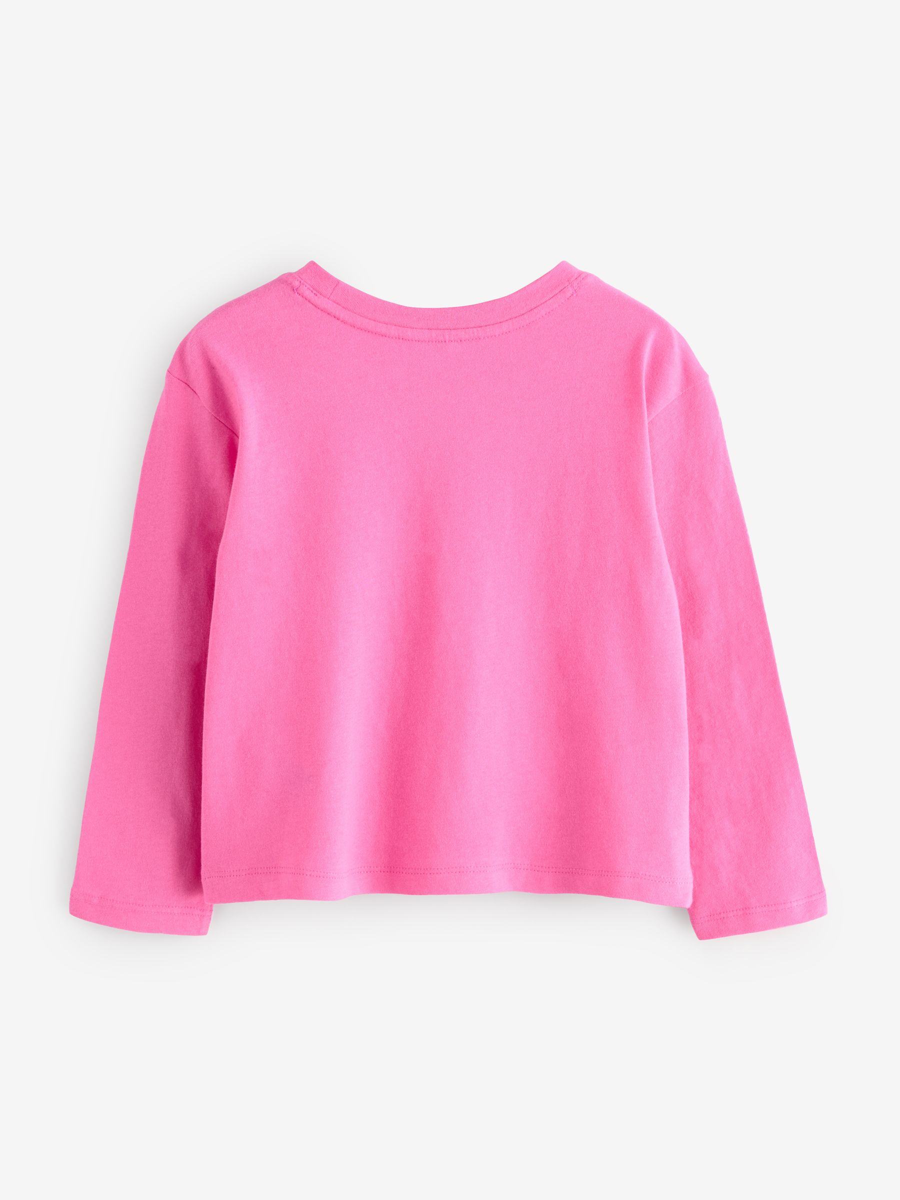 Pink Pink Long Sleeve Value Graph T-Shirt (4-13yrs) - Image 2 of 4