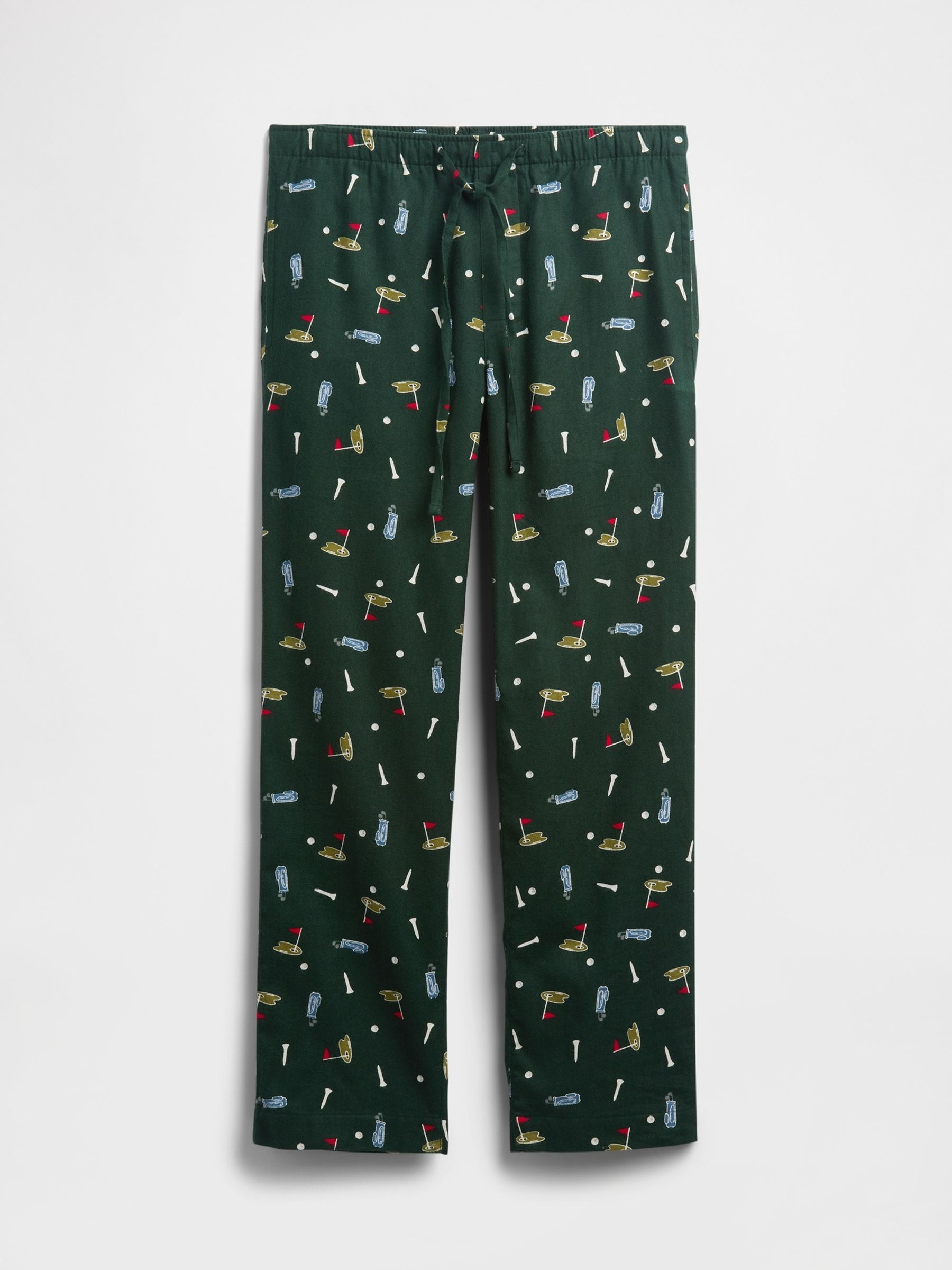 Black Relaxed Flannel Pyjama Trousers - Image 4 of 4