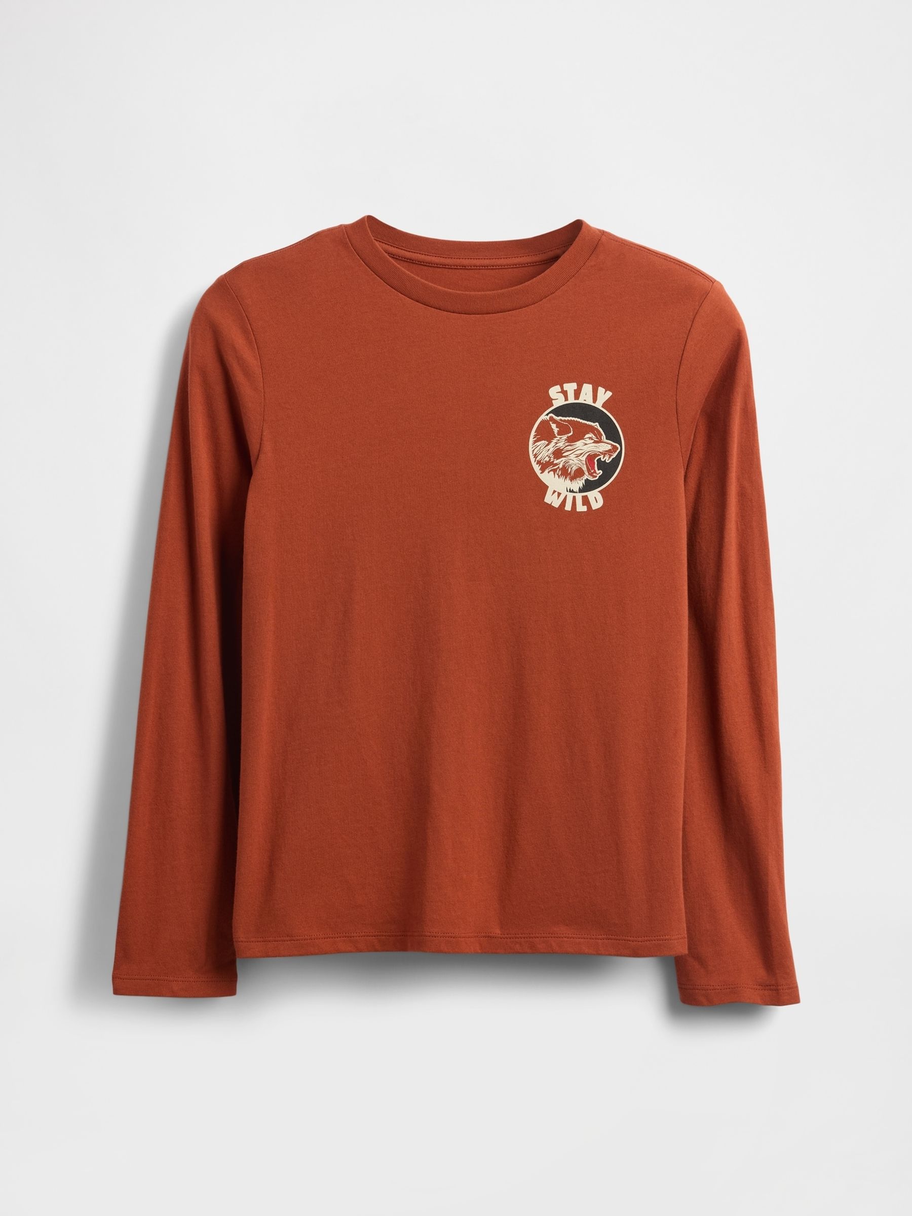Orange Graphic T-Shirt - Image 1 of 3