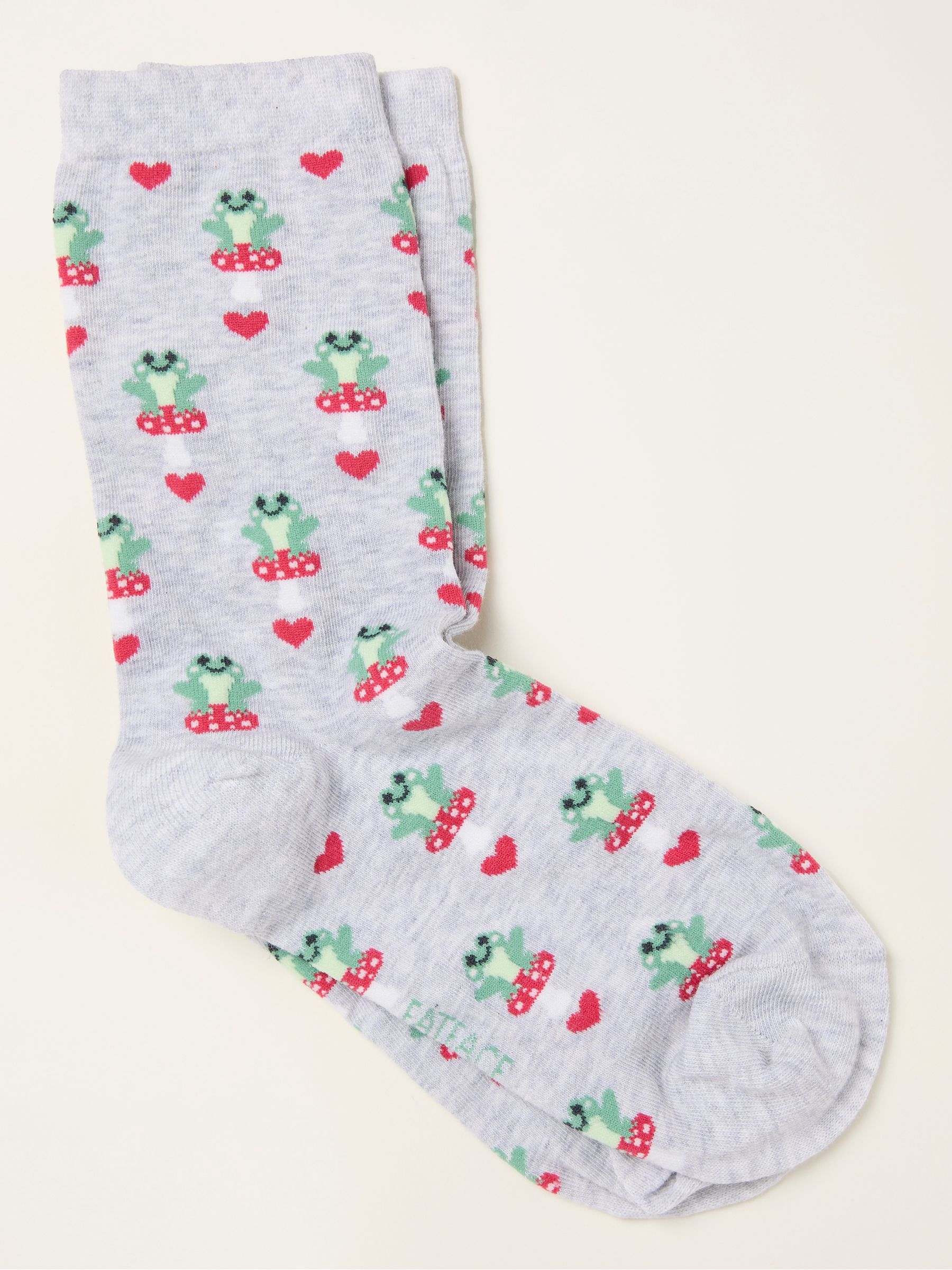 Grey Frog Socks - Image 1 of 2