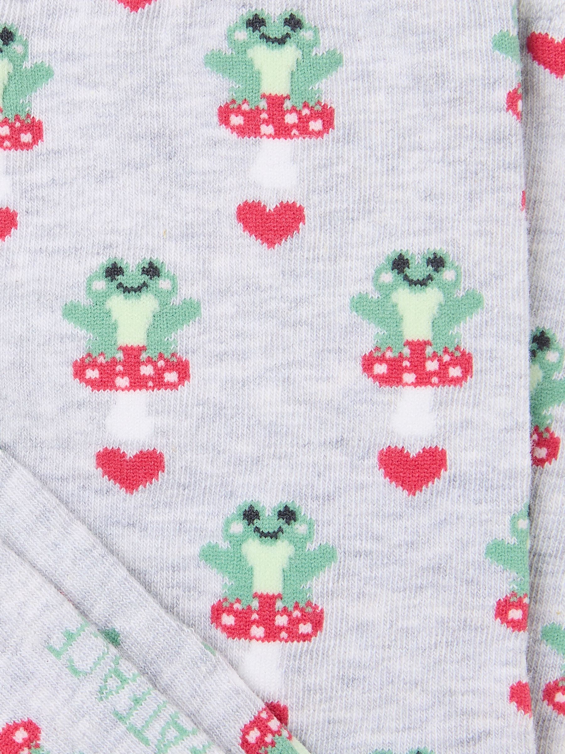 Grey Frog Socks - Image 2 of 2