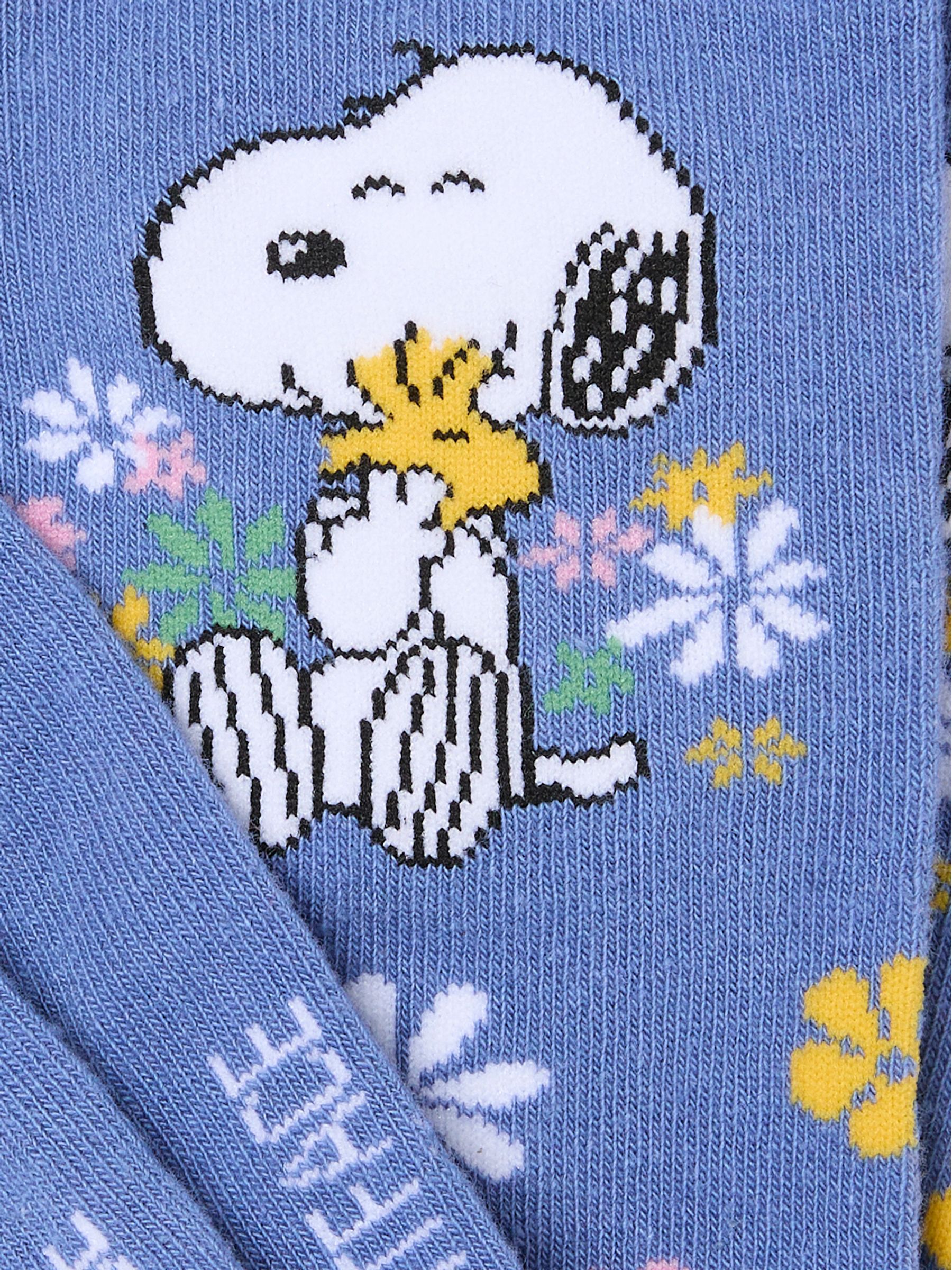Navy Snoopy Socks - Image 2 of 2 Navy Snoopy Socks - Image 2 of 2