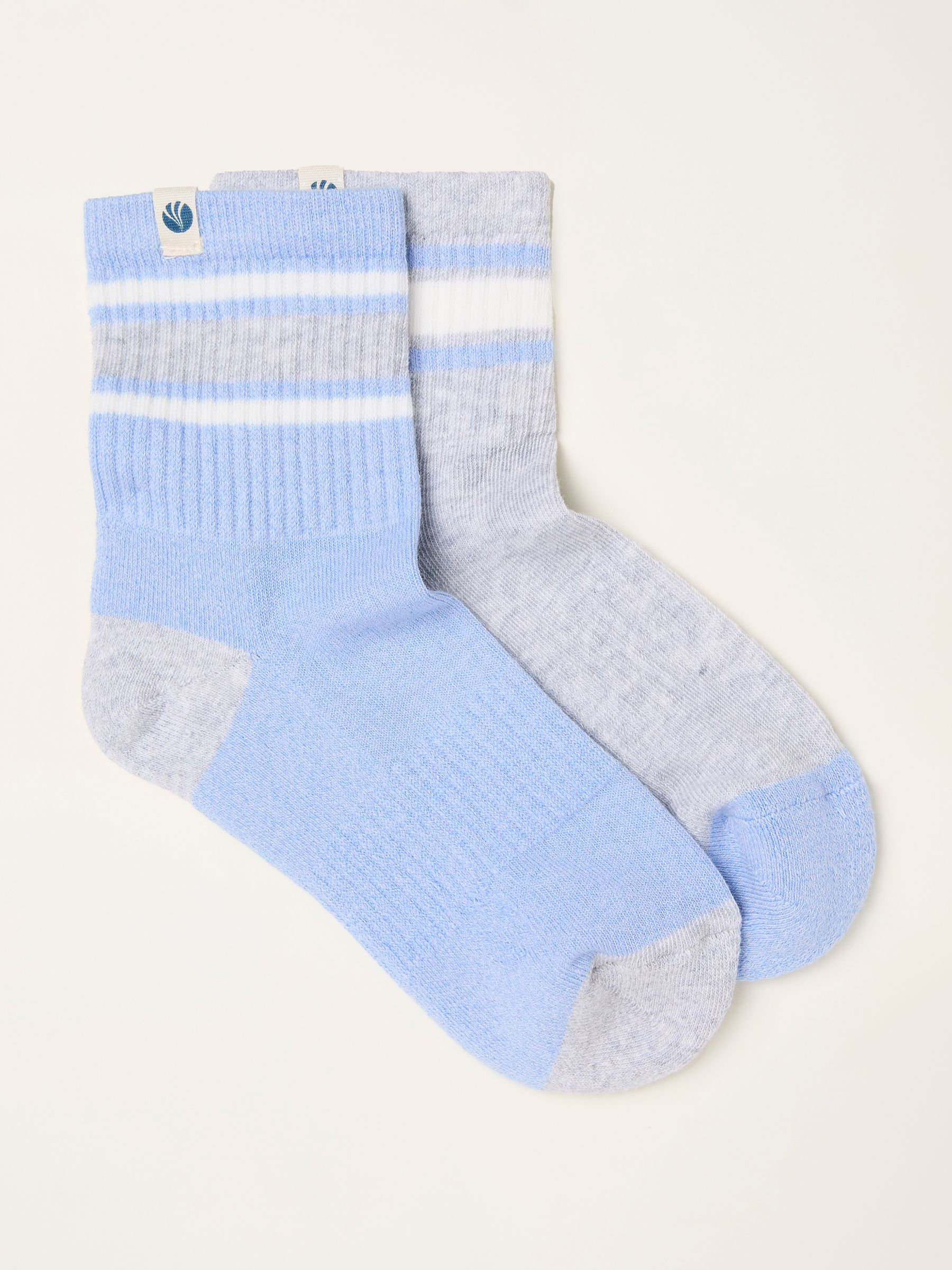 Blue 2 Pairs of Sport Socks - Image 1 of 2