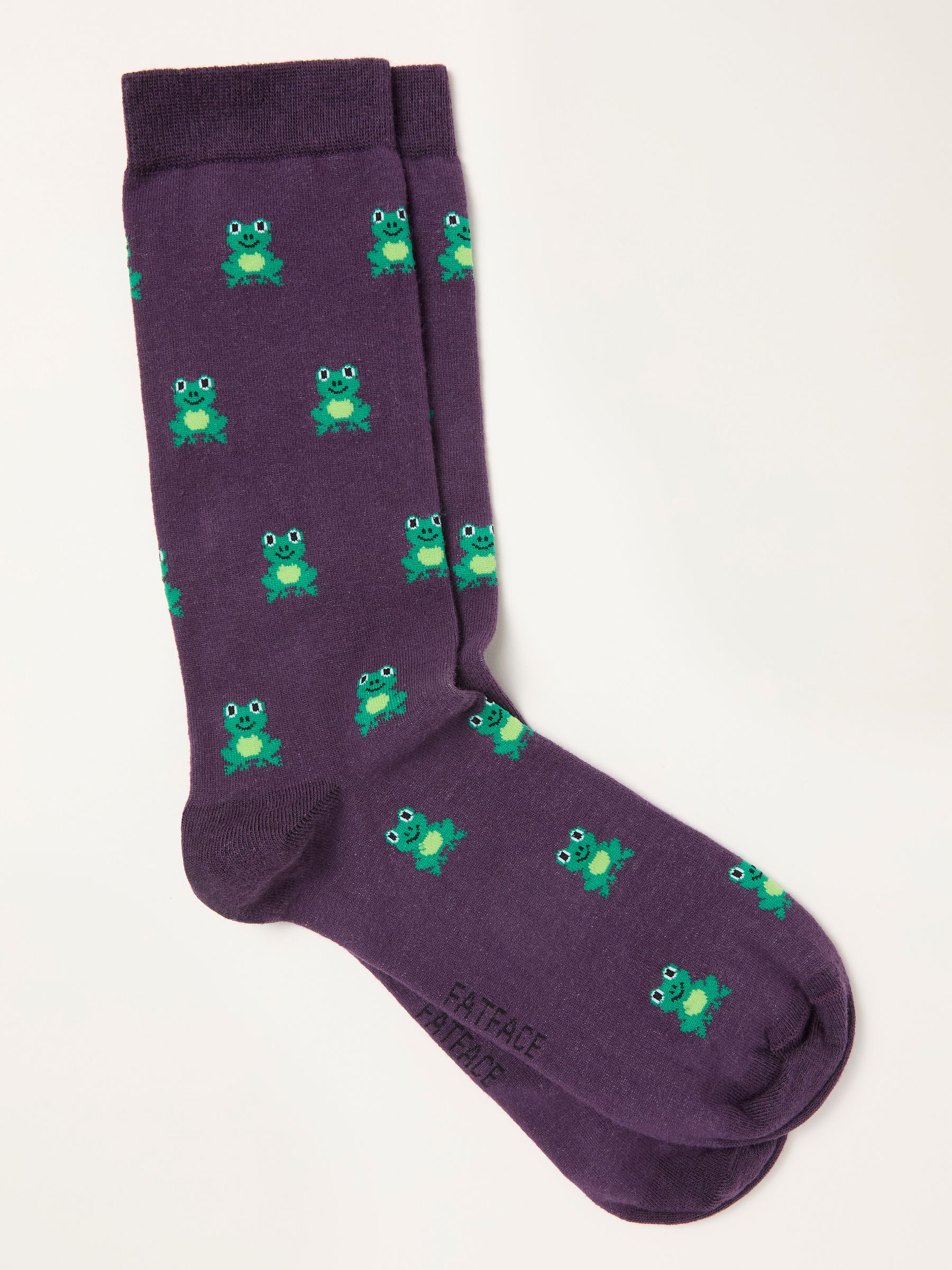 Purple Frog Socks - Image 1 of 2