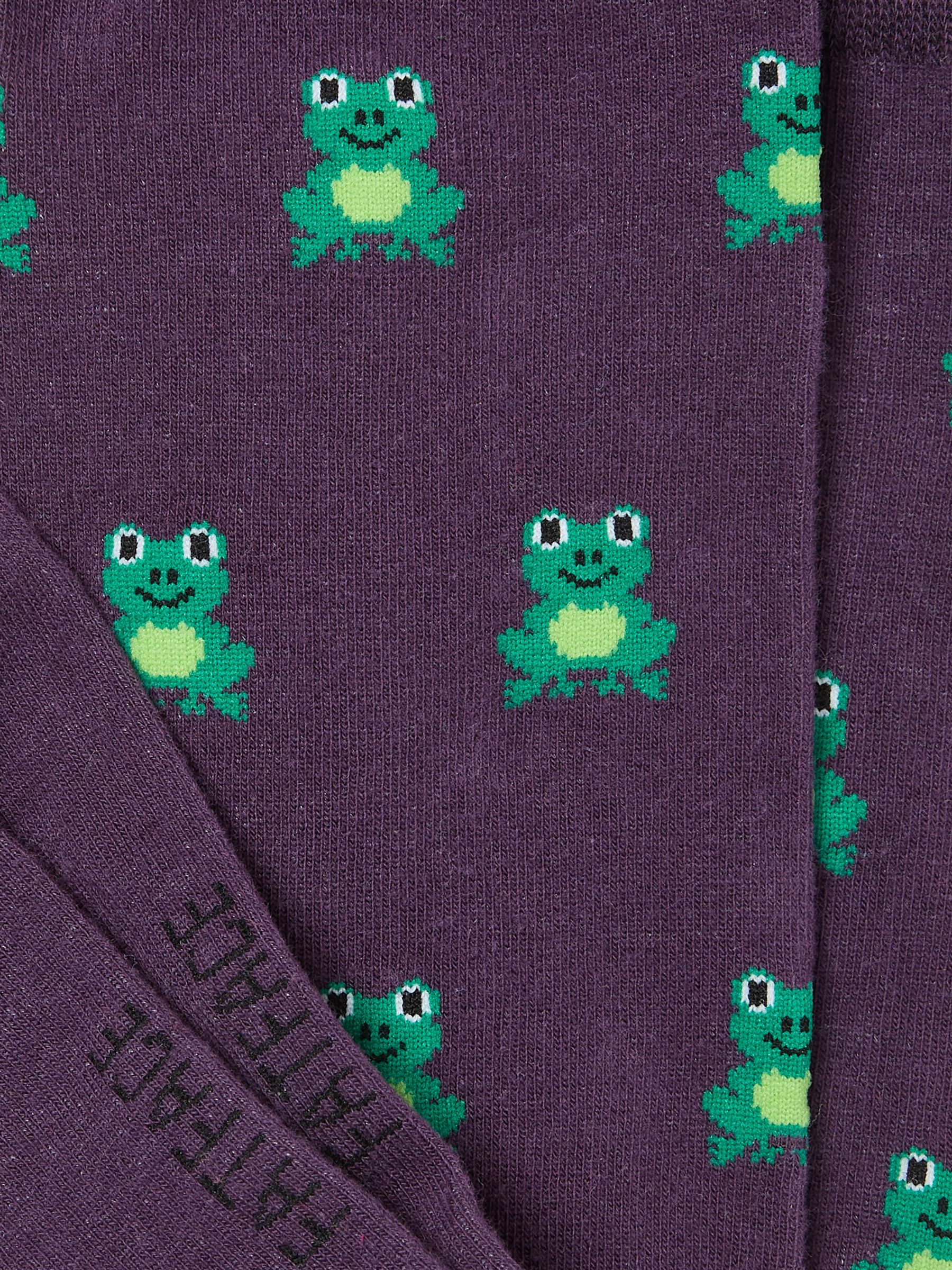 Purple Frog Socks - Image 2 of 2