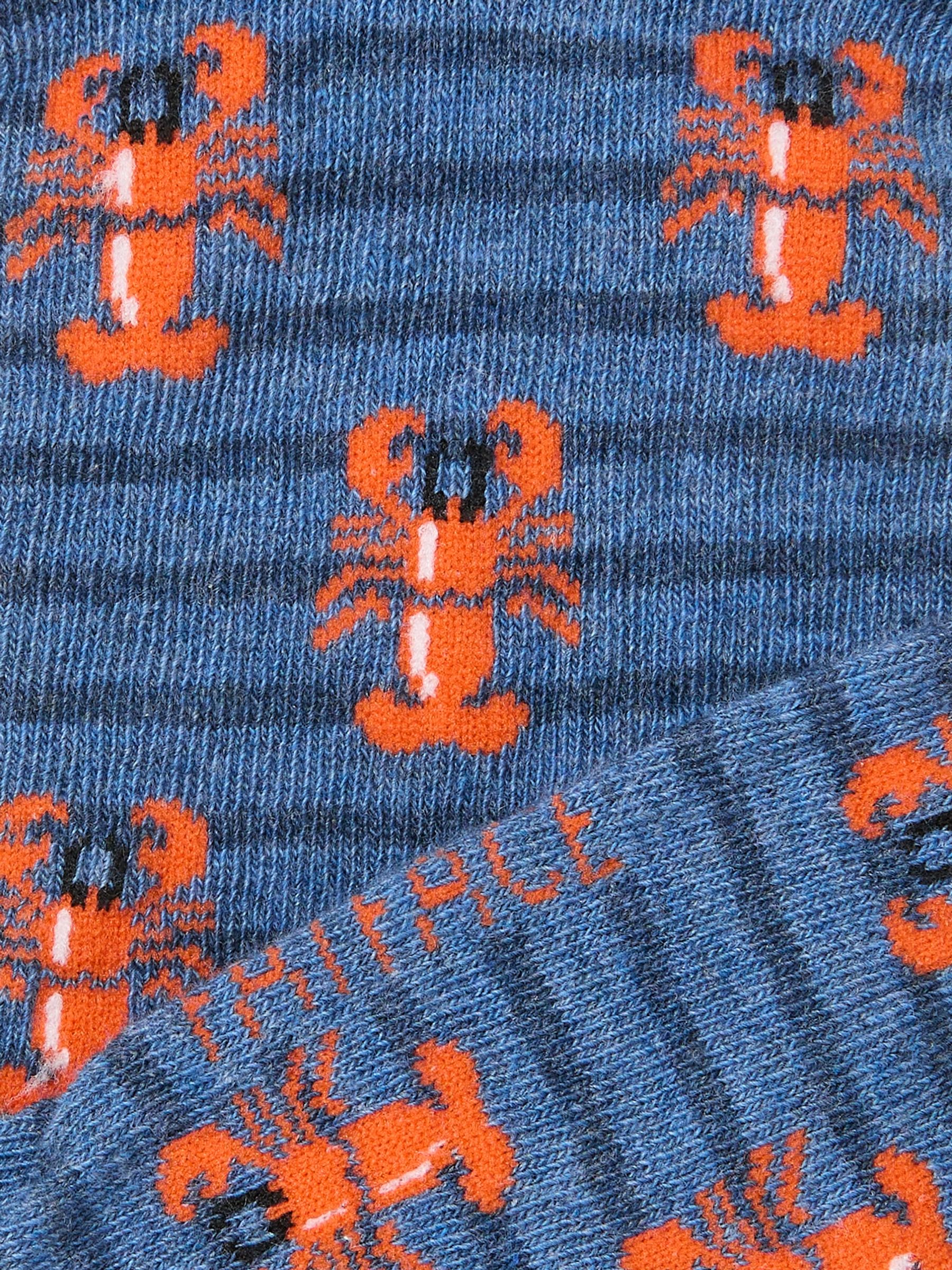 Blue Lobster Trainer Socks - Image 2 of 2