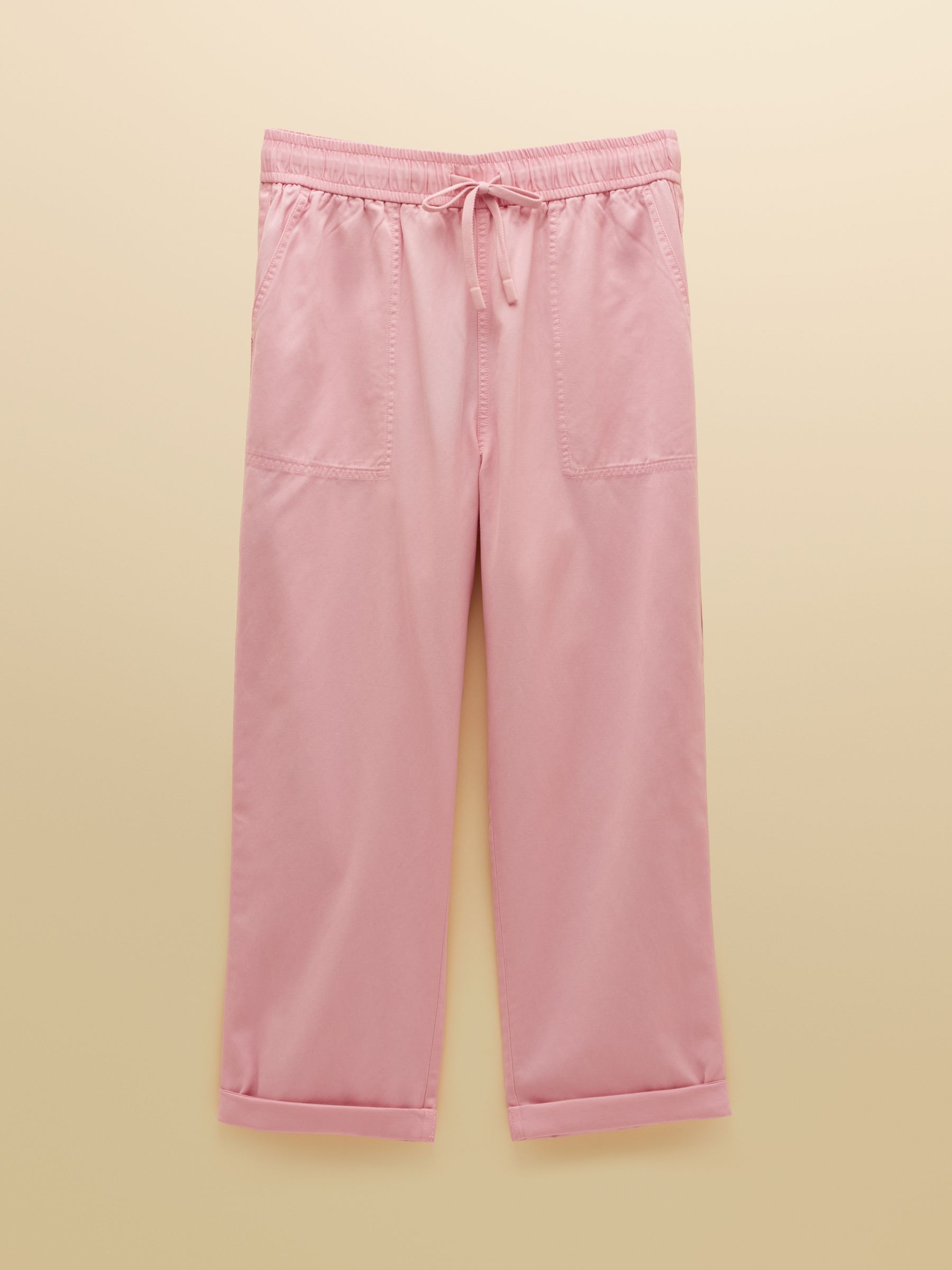 Pink Relaxed Chino Tapered Trousers - Image 8 of 8