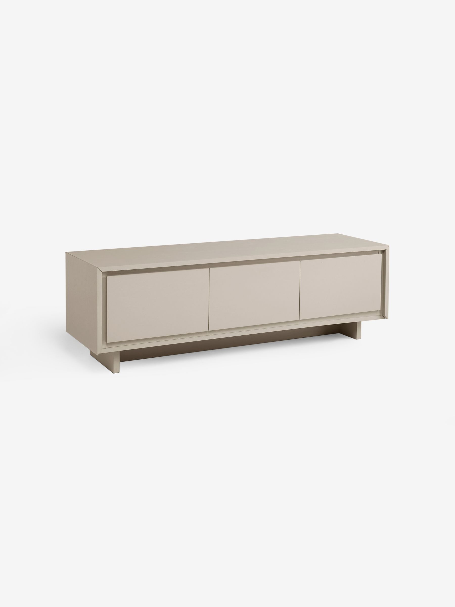 Kaci Wide Up to 50 Inch TV Unit in Natural Greige Wood Effect - Image 6 of 6 Kaci Wide Up to 50 Inch TV Unit in Natural Greige Wood Effect - Image 6 of 6
