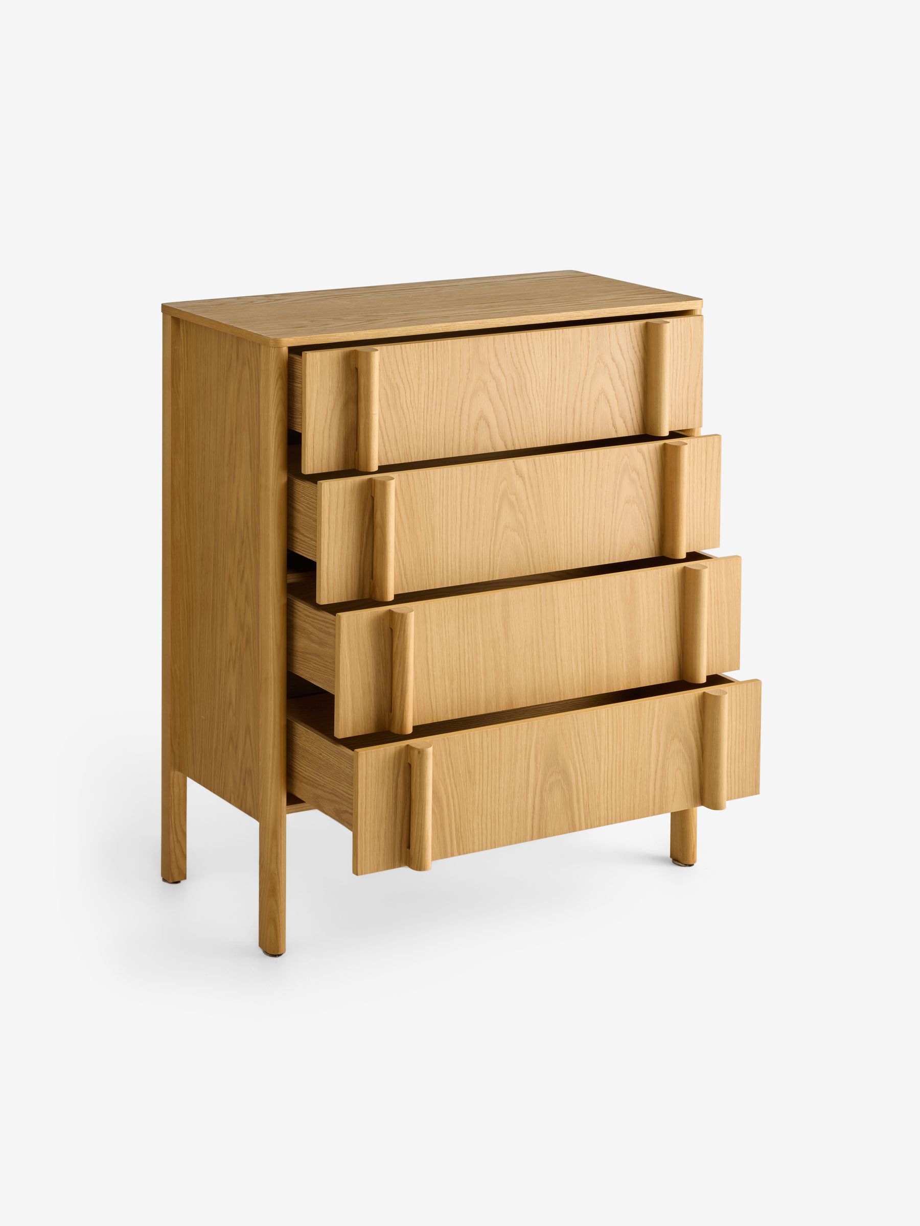 Reeve 4 Drawer Chest in Oak - Image 6 of 6