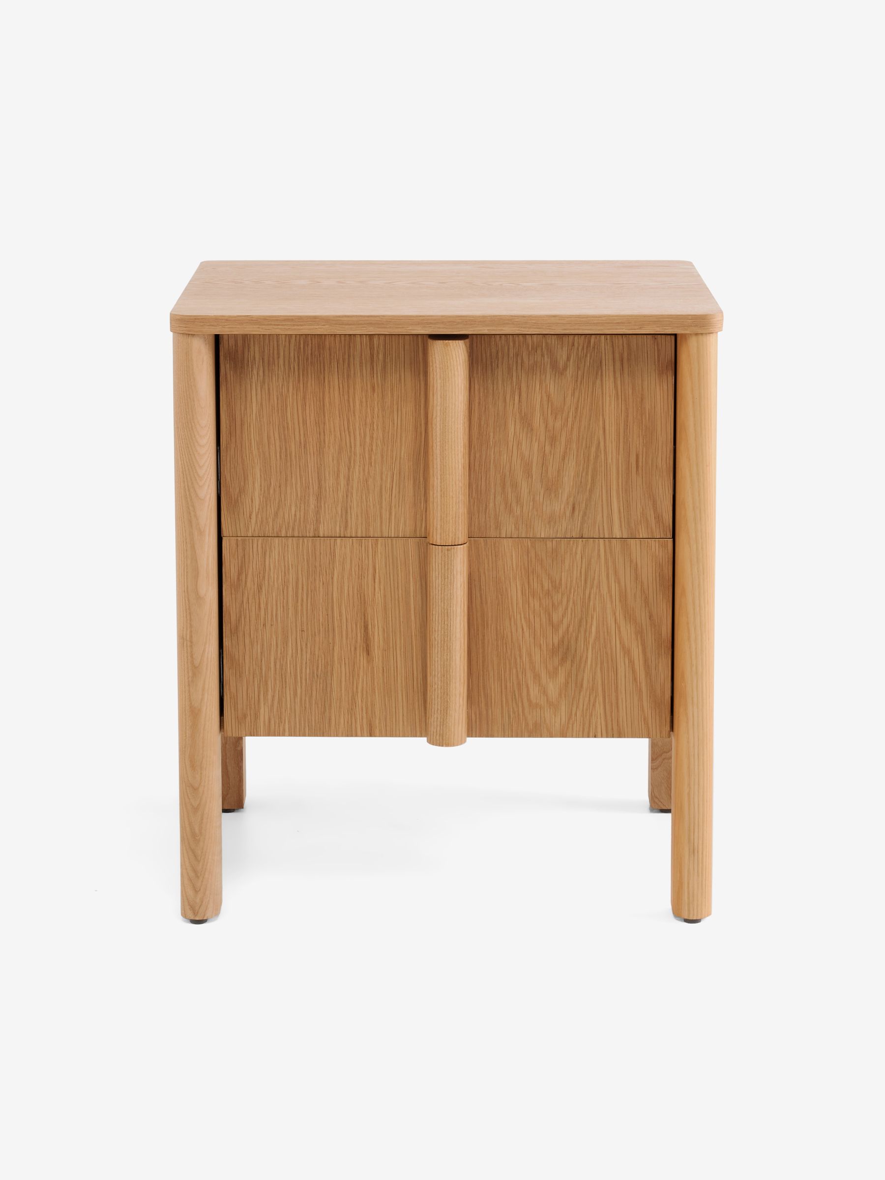 Reeve 2 Drawer Bedside Table in Oak - Image 5 of 5 Reeve 2 Drawer Bedside Table in Oak - Image 5 of 5