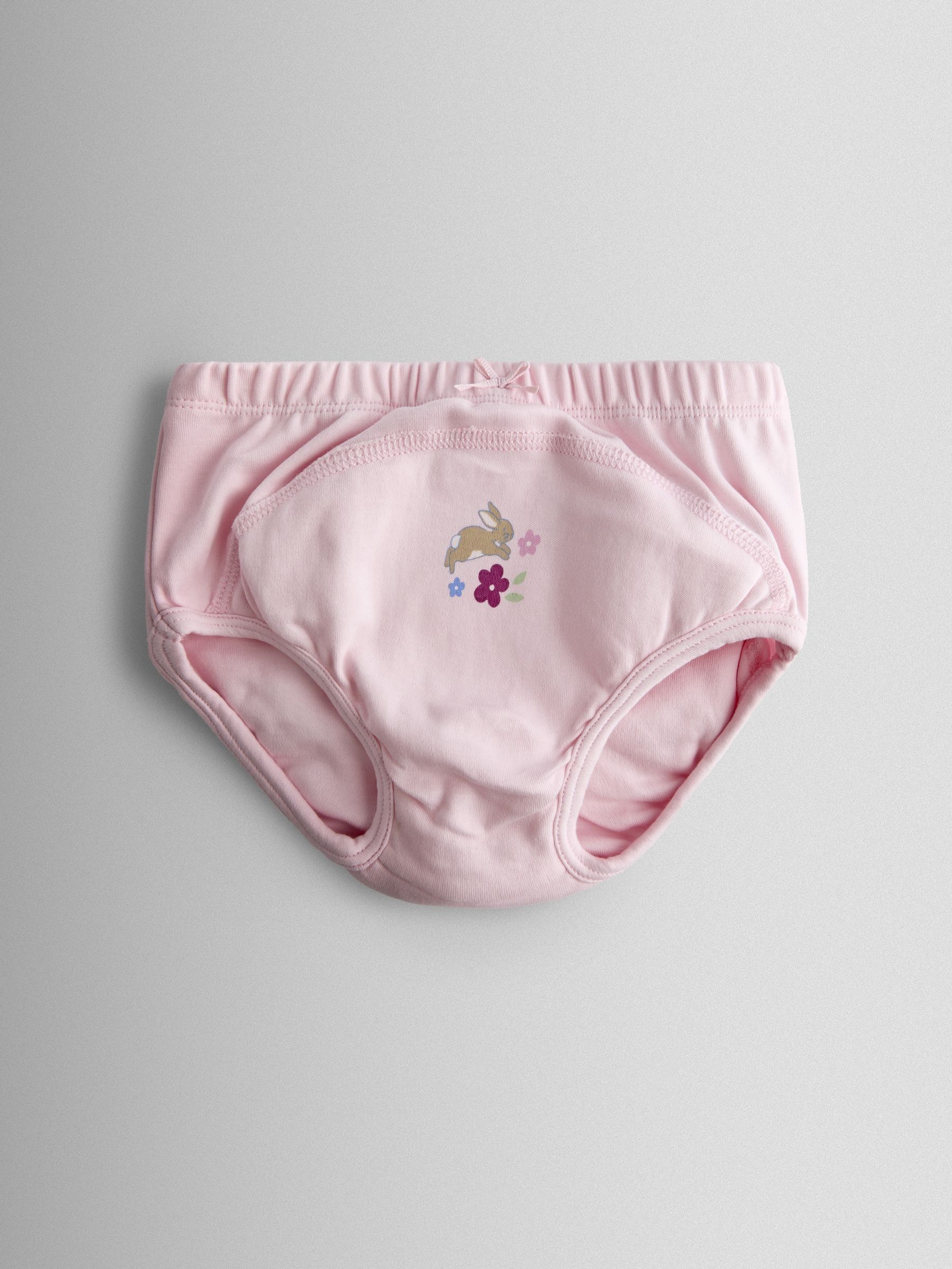 Pink Bunny 3-Pack Training Pants - Image 3 of 8