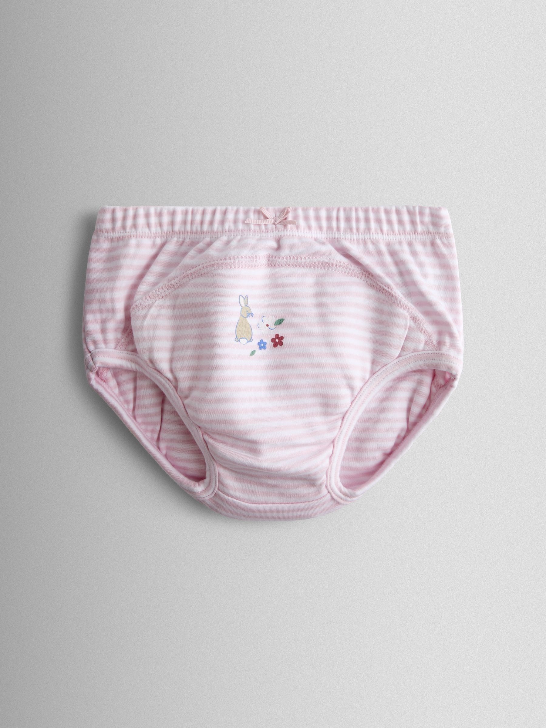 Pink Bunny 3-Pack Training Pants - Image 4 of 8