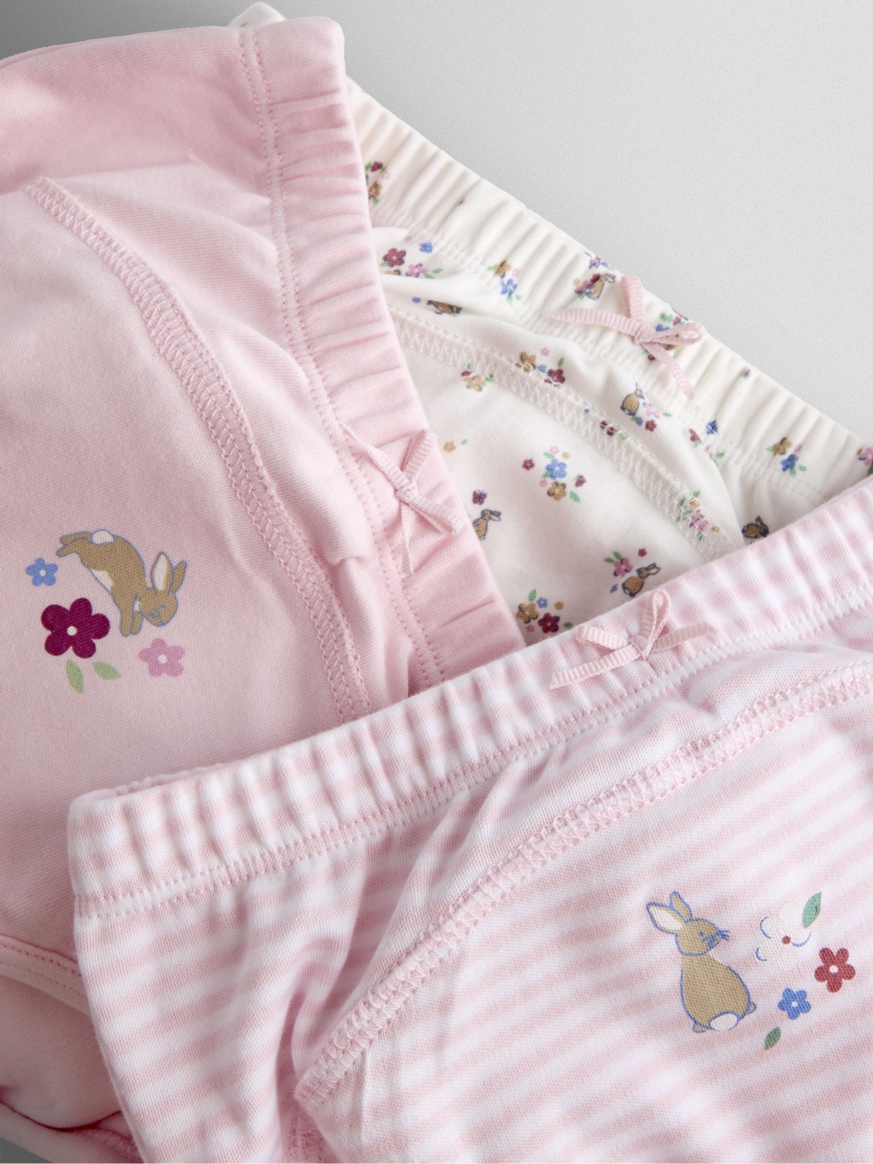 Pink Bunny 3-Pack Training Pants - Image 8 of 8