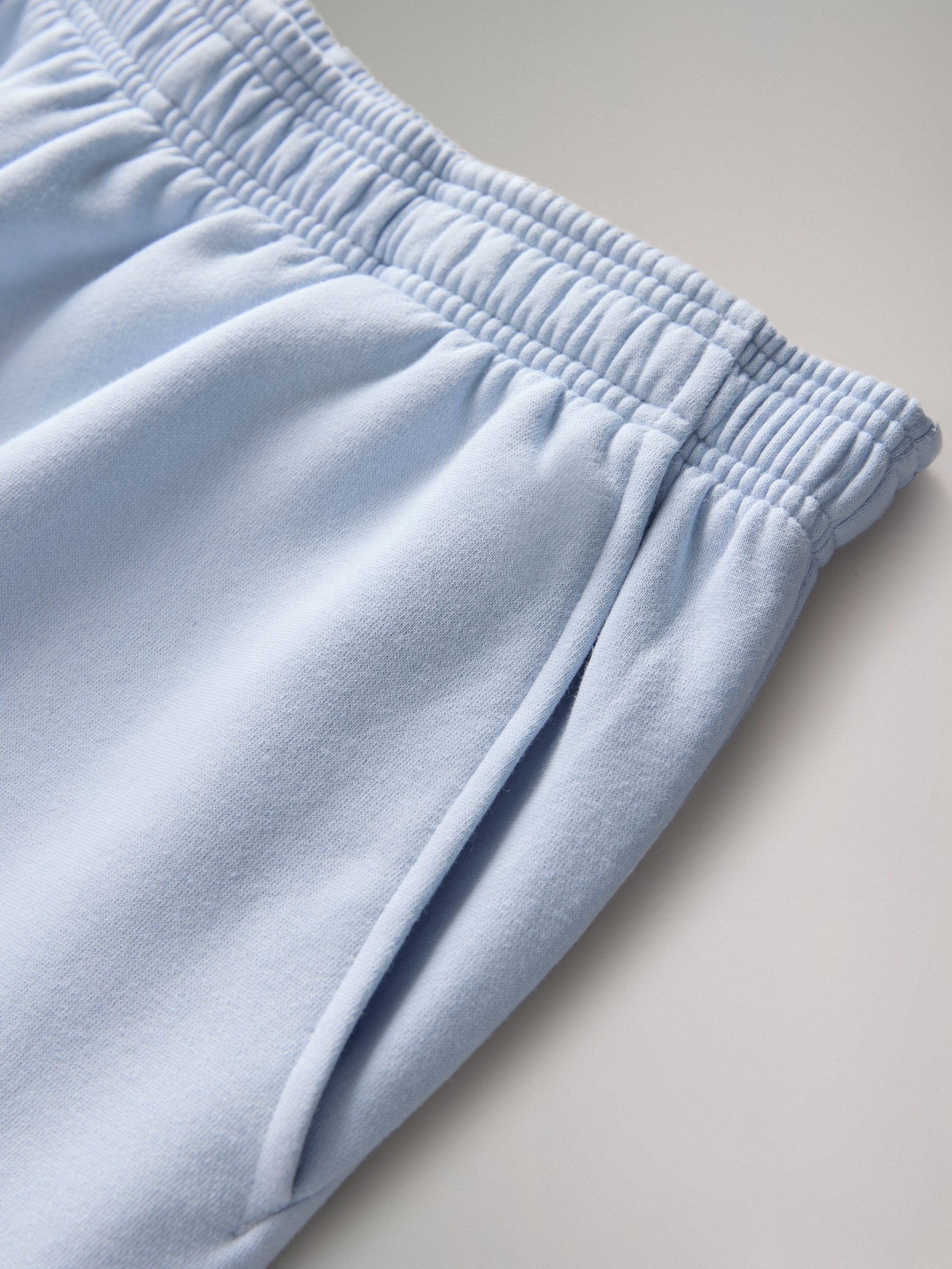 Blue/Light Blue 2 Pack Sweat Cuffed Joggers - Image 6 of 6