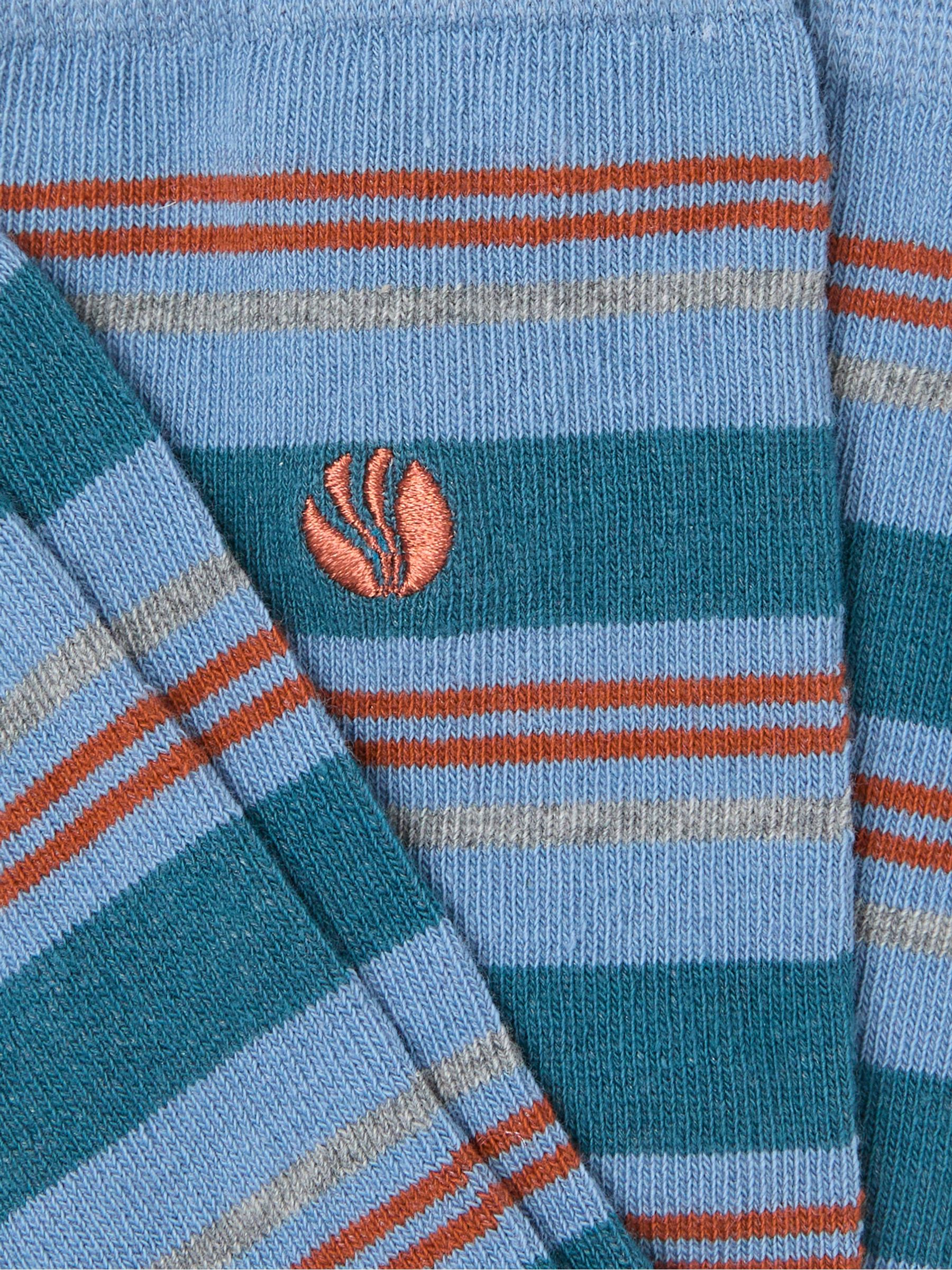 Blue Striped Socks - Image 2 of 2