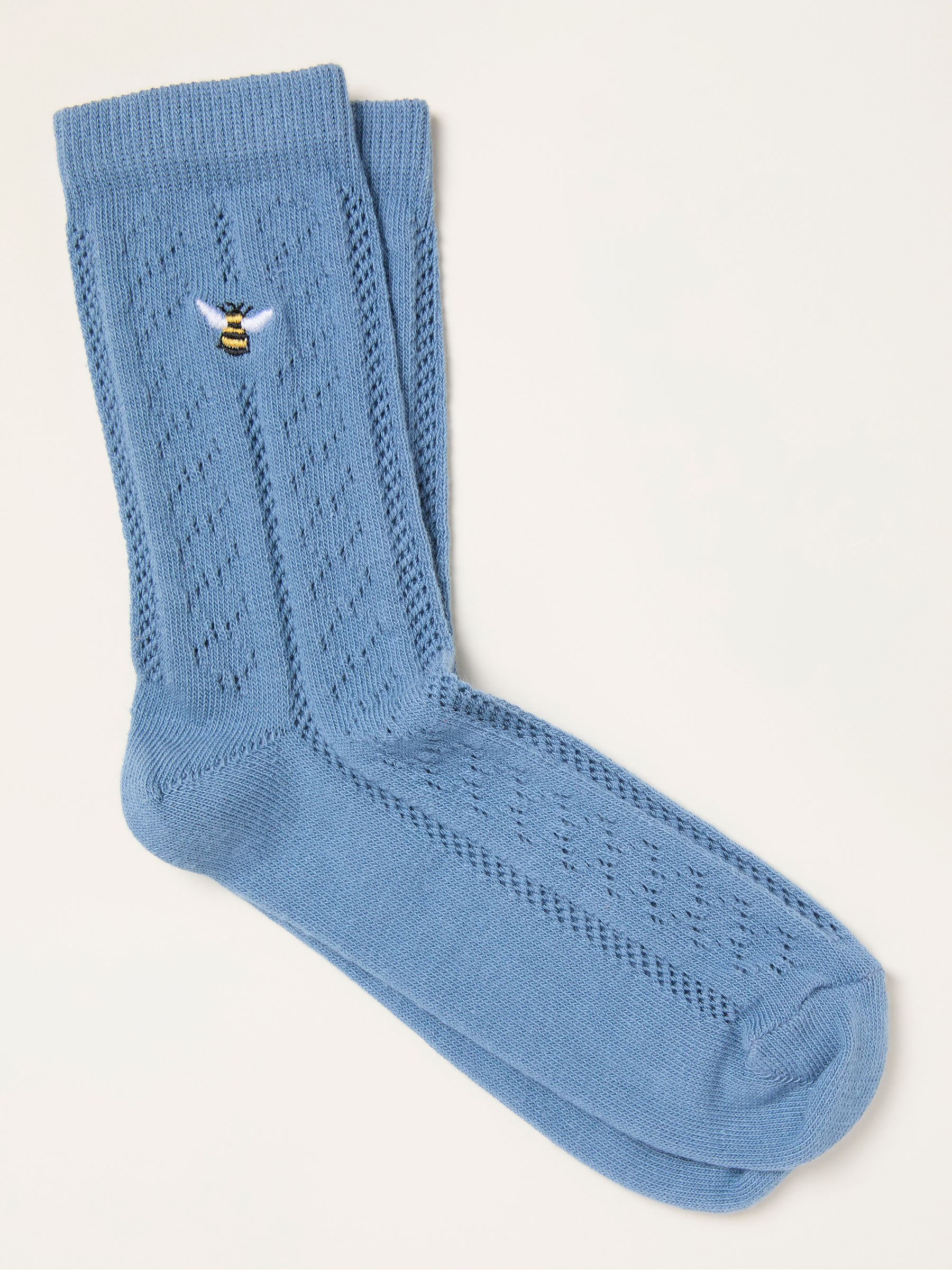 Blue Bee Pointelle Socks - Image 1 of 2