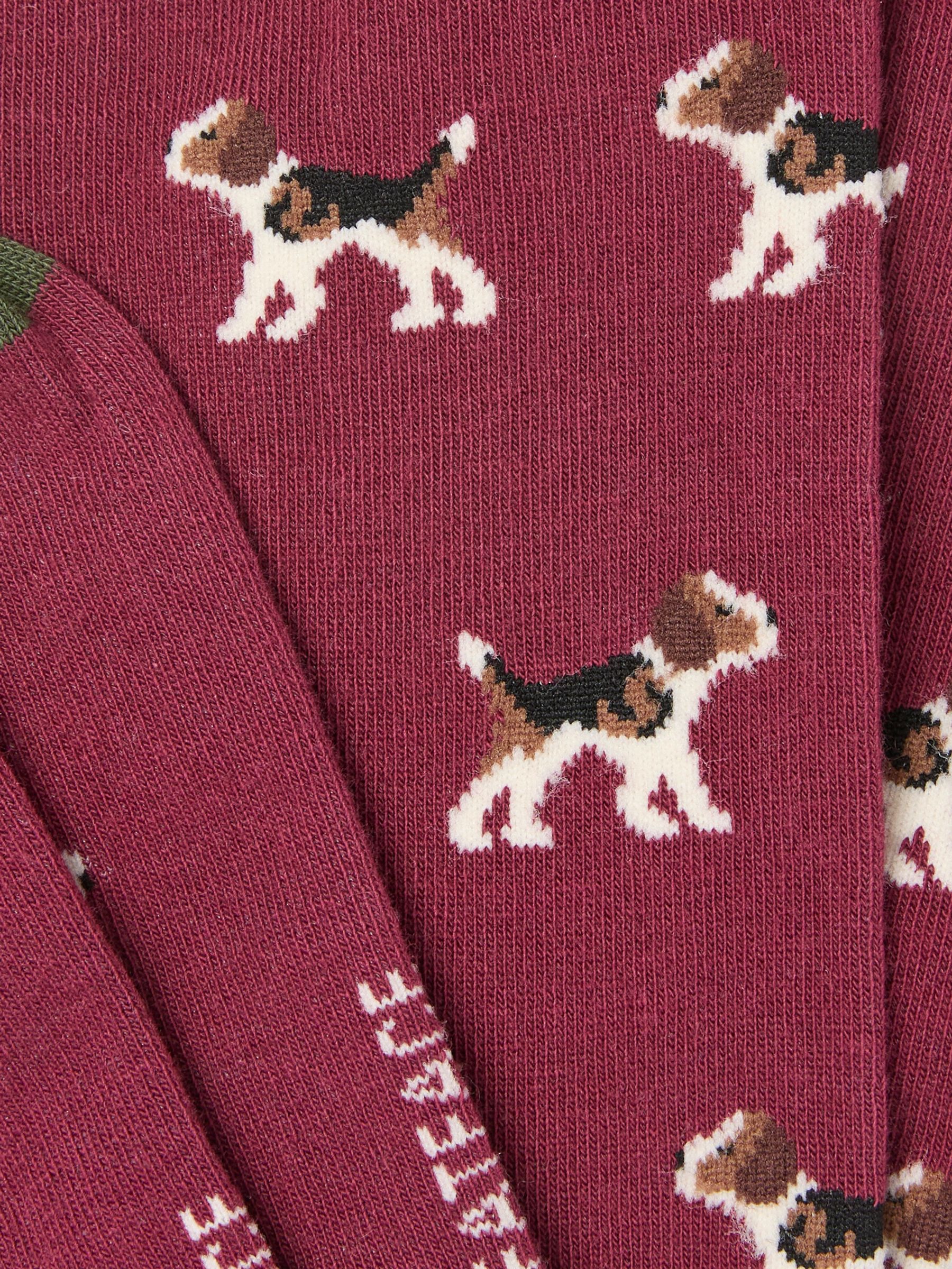 Red Dog Socks - Image 2 of 2