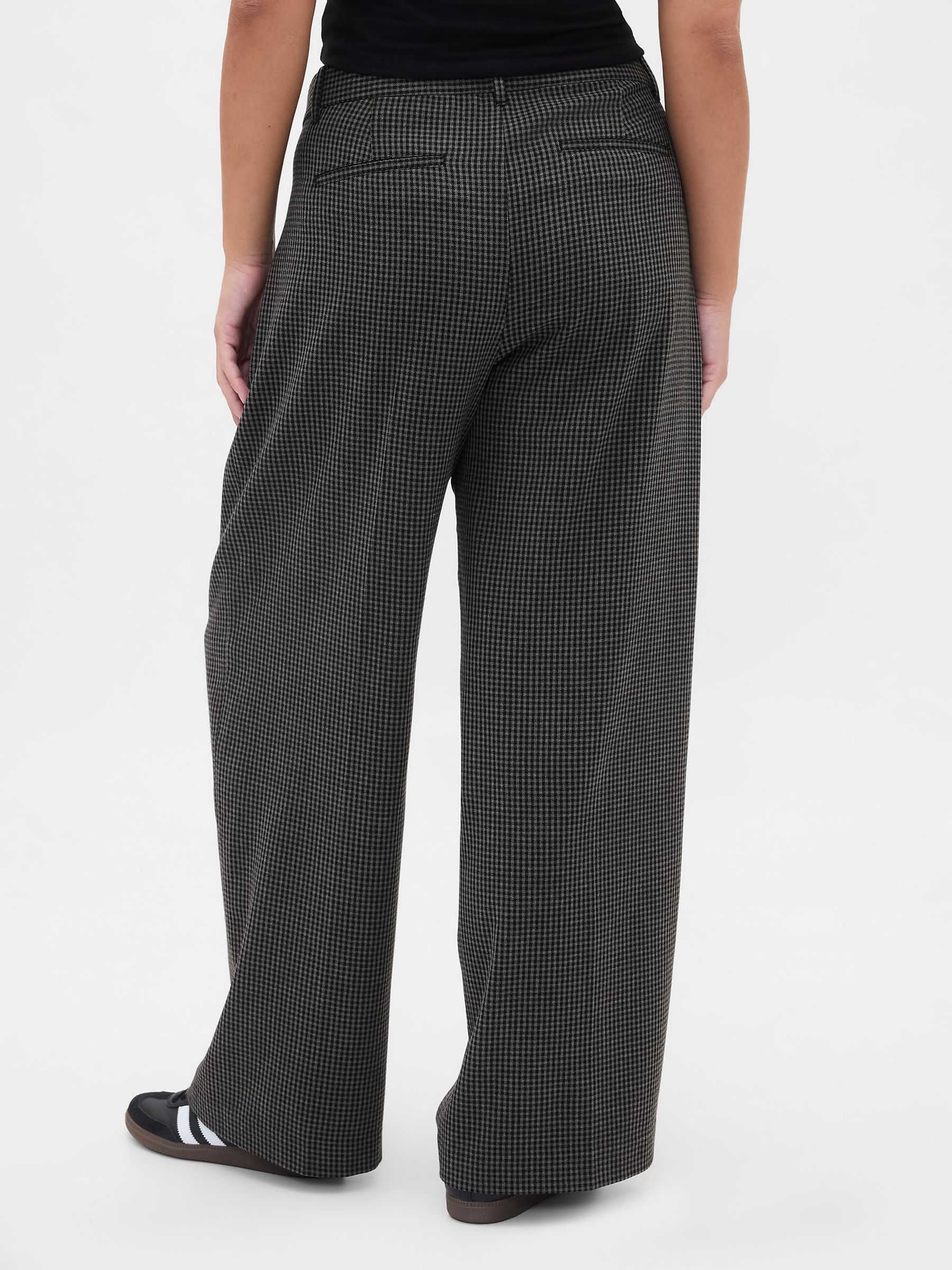 Grey 365 Low Waist Pleated Trousers - Image 6 of 6