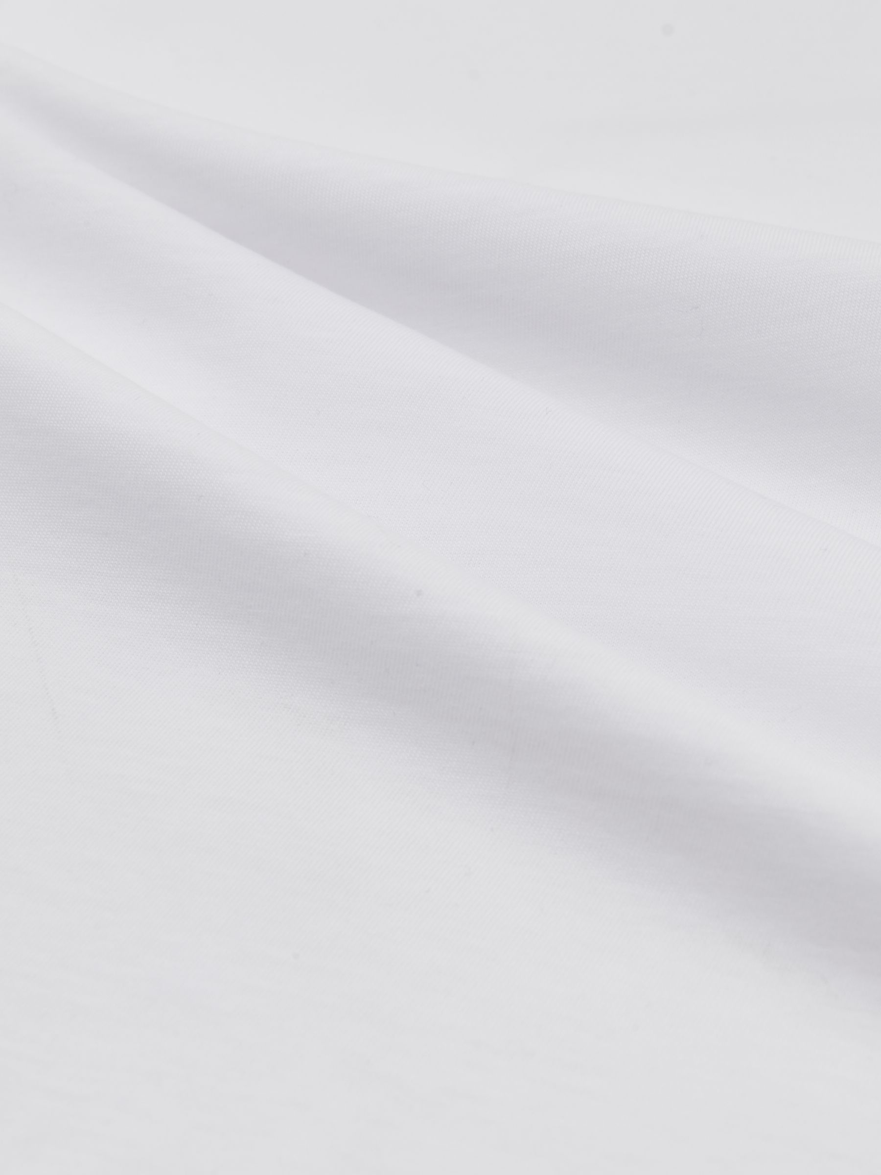 Cotton Crew-Neck T-Shirt in White - Image 6 of 6