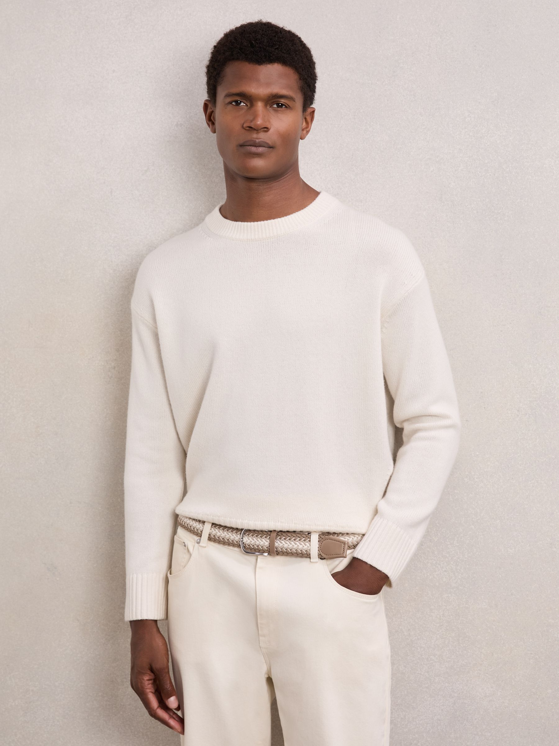 حزام Ellis منسوج مخطط من Reiss - صورة 2 من 5 حزام Ellis منسوج مخطط من Reiss - صورة 2 من 5