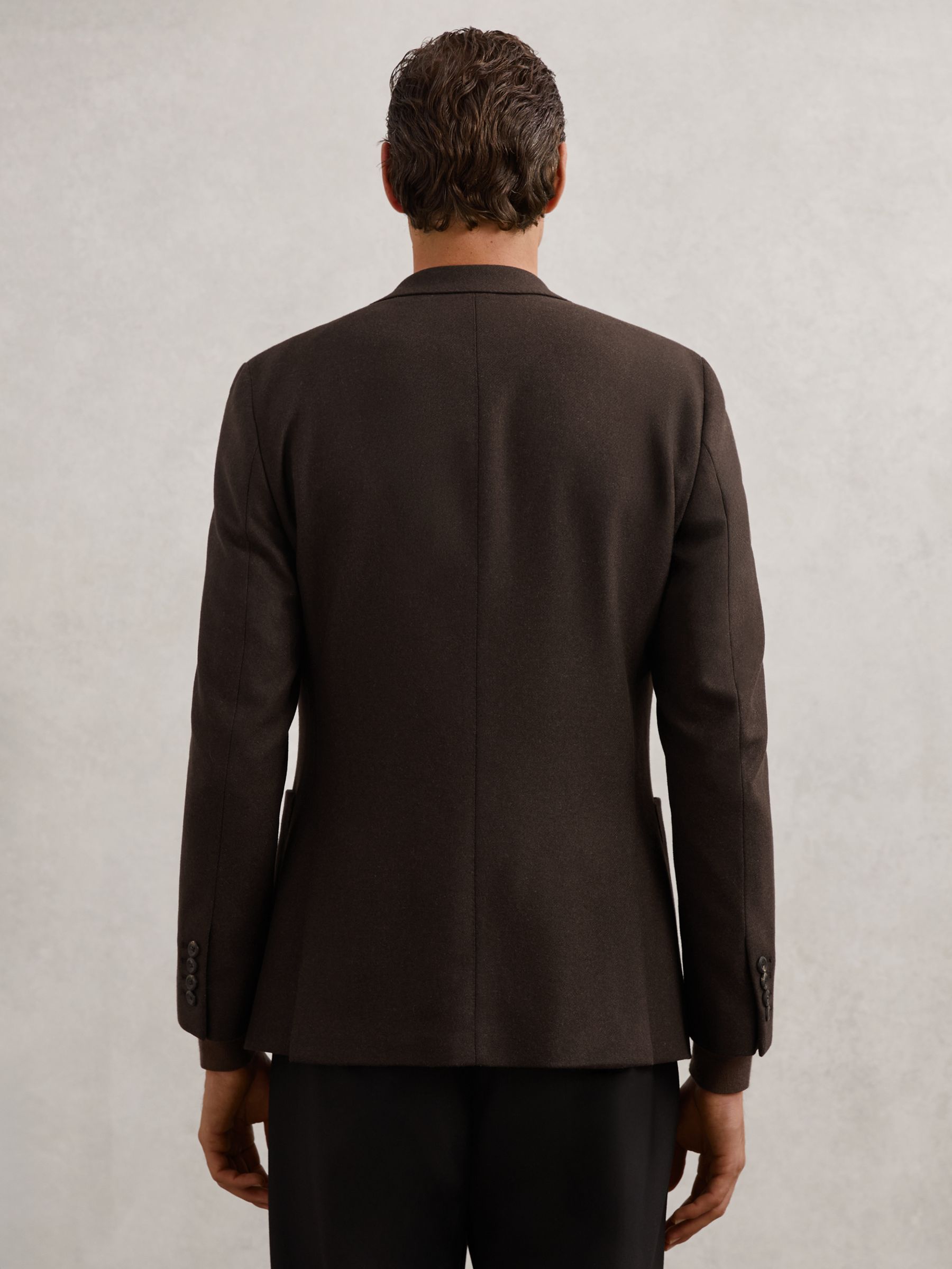 Jacket in Chocolate Brown - Image 5 of 8